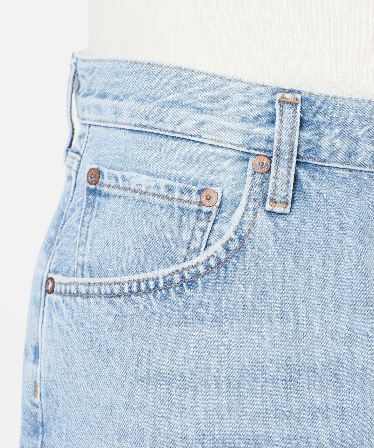 AGOLDE / エーゴールドイー】BAGGY V-SHORT IN PREVAIL：デニム