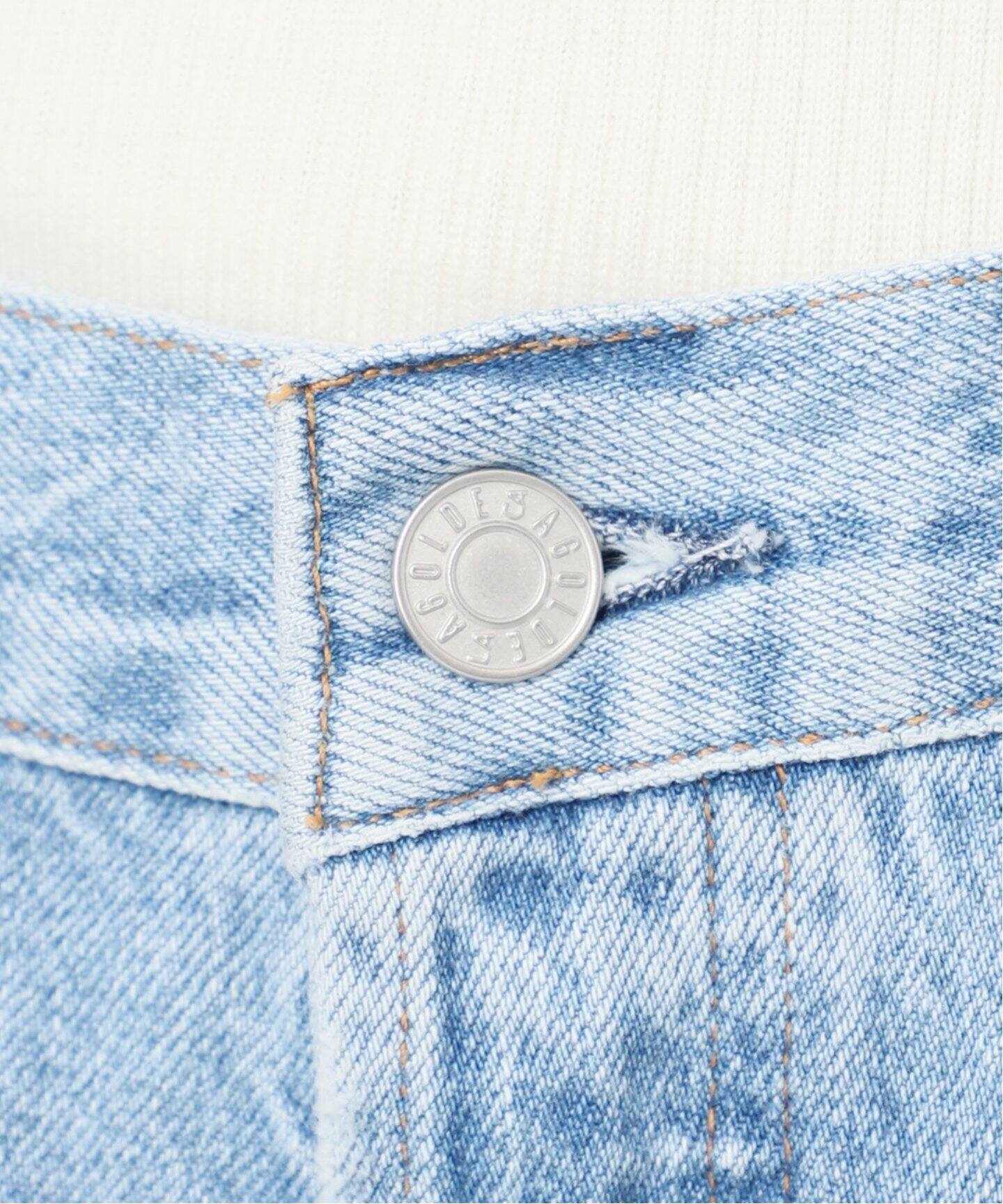 AGOLDE / エーゴールドイー】BAGGY V-SHORT IN PREVAIL：デニム