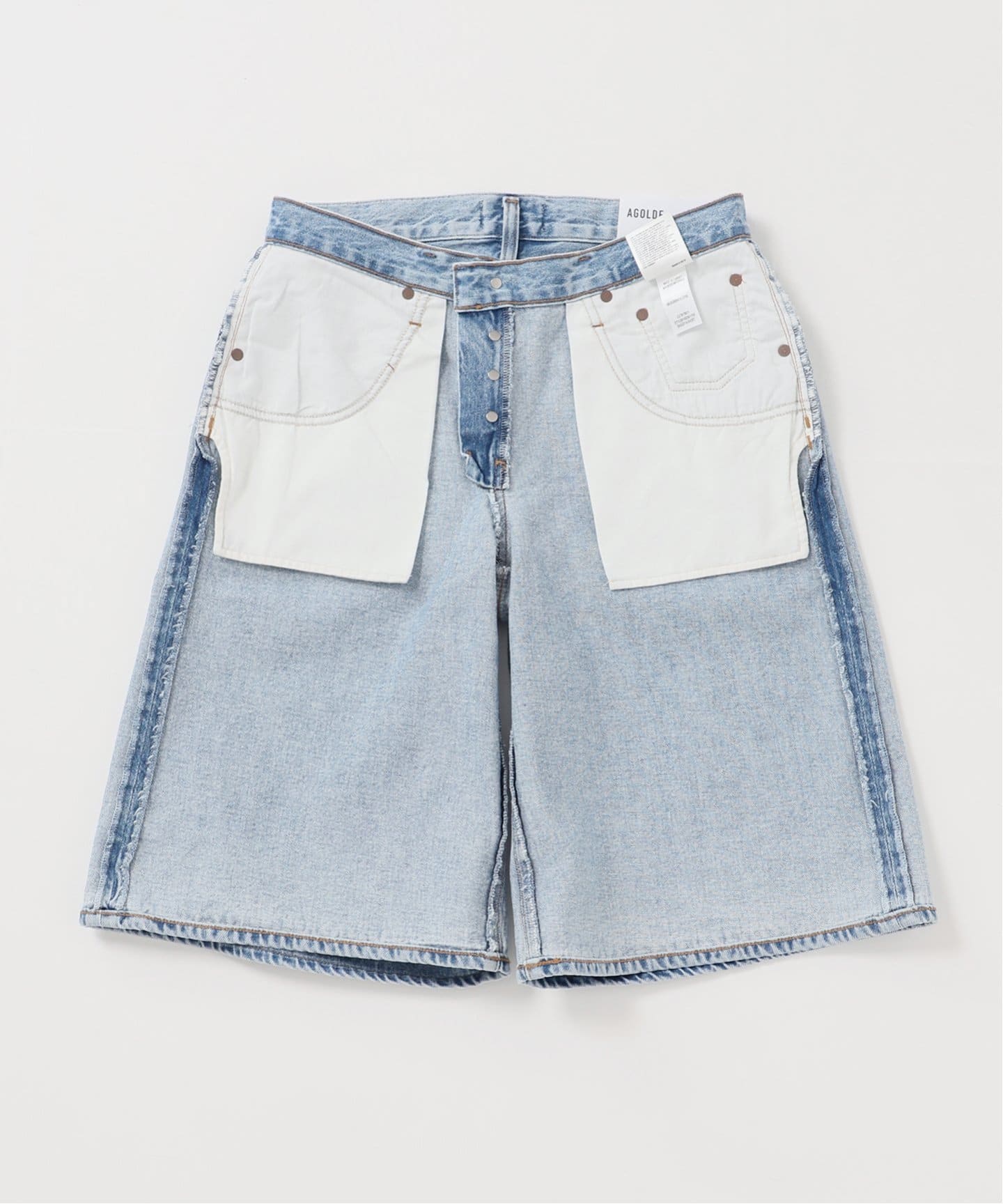 AGOLDE / エーゴールドイー】BAGGY V-SHORT IN PREVAIL：デニム