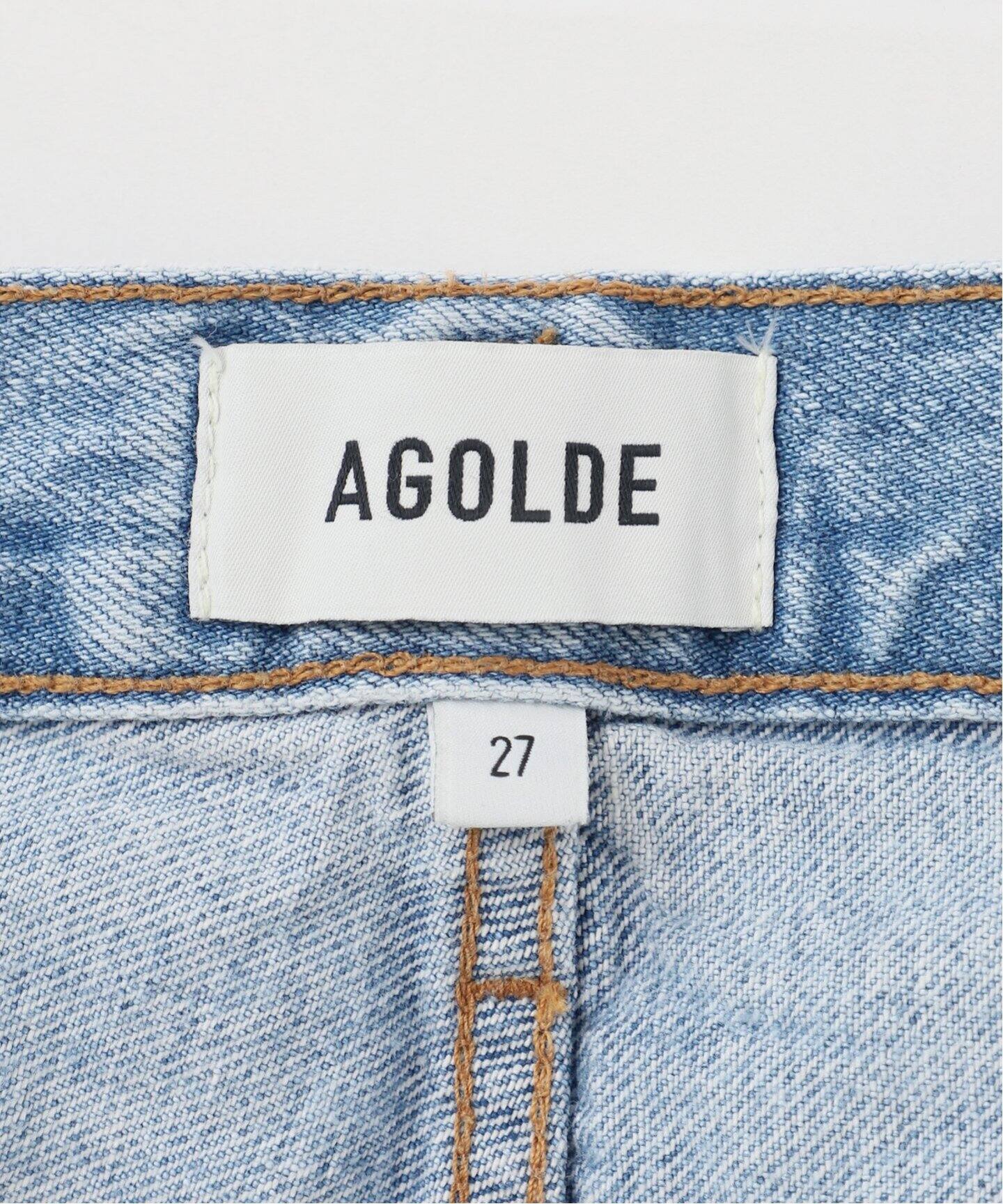 AGOLDE / エーゴールドイー】BAGGY V-SHORT IN PREVAIL：デニム