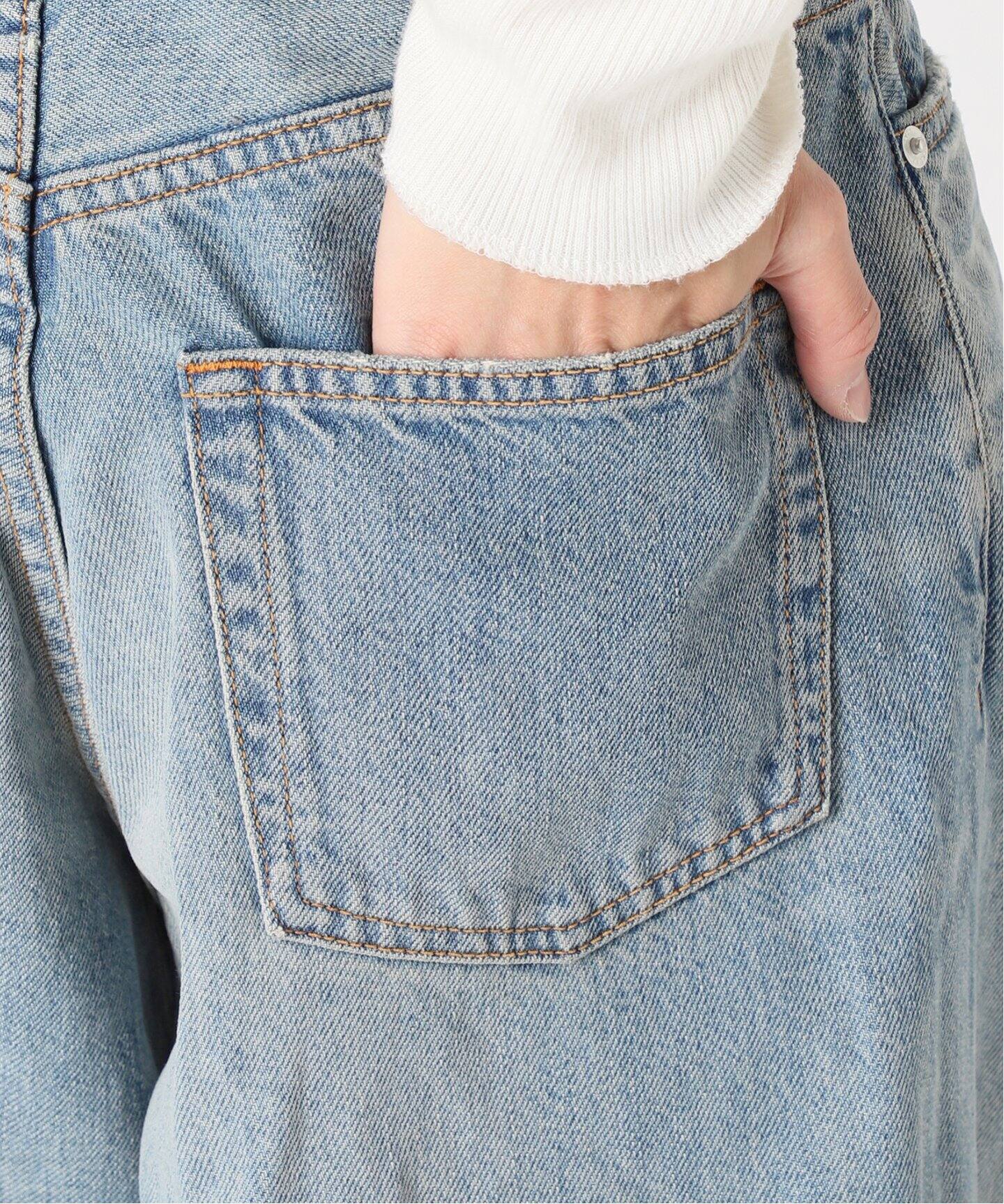 HAIKURE/ハイクル】BETHANY ASIAN FIT ICONIC BLUE：デニム（デニム 