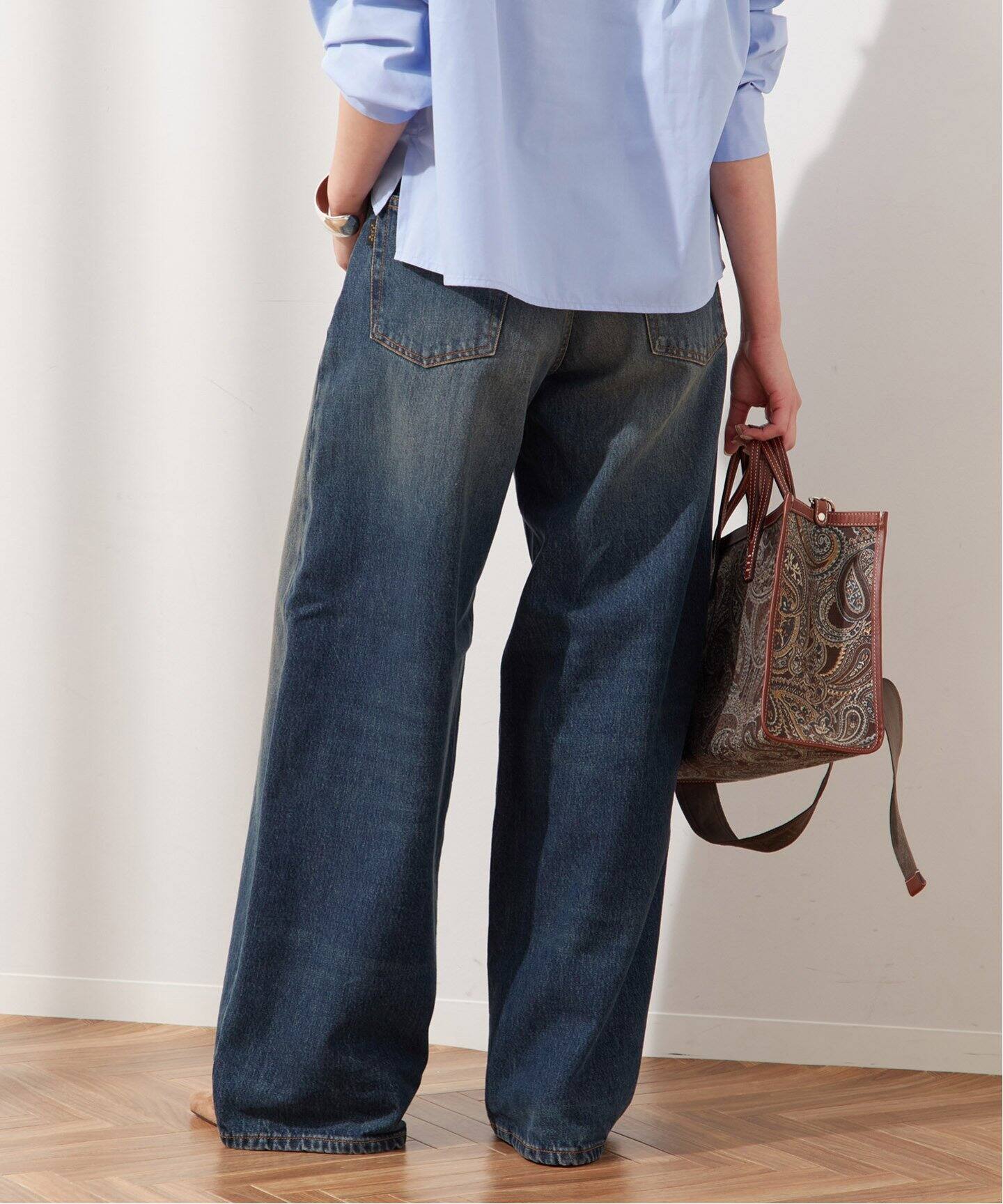 【HAIKURE】BETHANYデニム 24inch Haikure Bethany ジーンズ | ブルー | FARFETCH JP