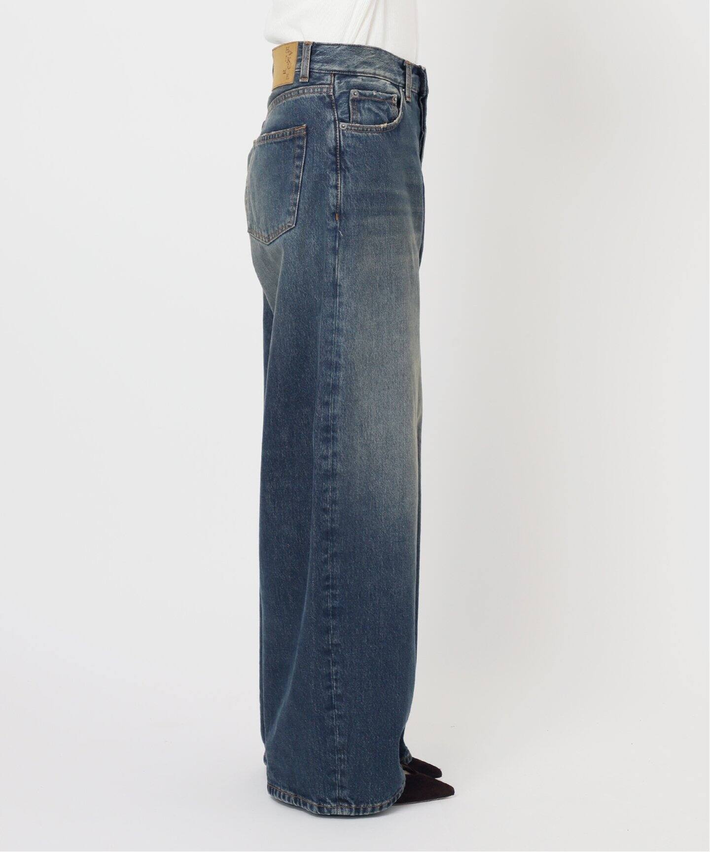 HAIKURE bnthany denim mid blue ハイクル　デニム HAIKURE bnthany denim mid blue ハイクル デニム