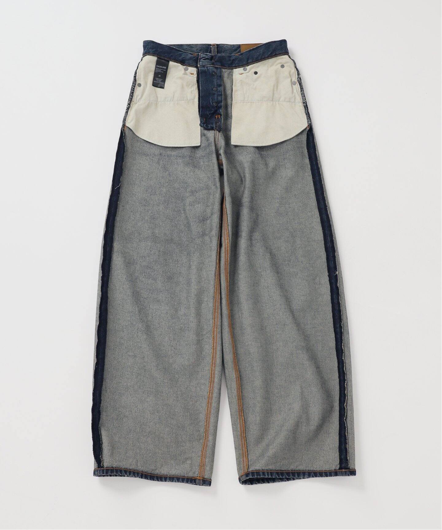 HAIKURE/ハイクル】BETHANY SHORT LENGTH INTENSE BLU：デニム