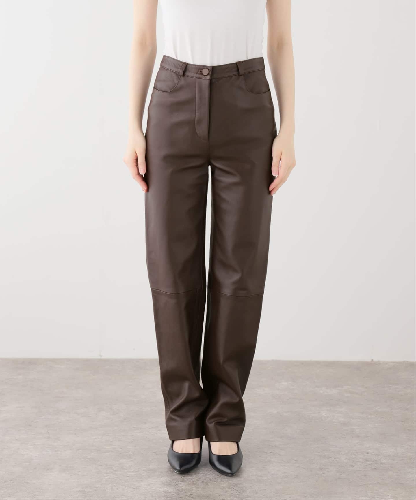 LOULOU DE SAISON COBE STRAIGHT LEG PANTS（スラックス）｜JOURNAL