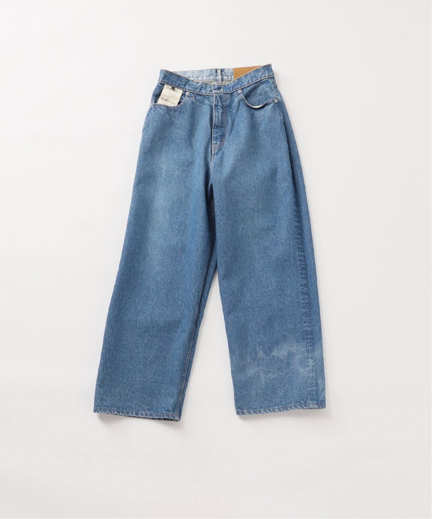 追加2》【INSCRIRE /アンスクリア】Loose Fit Inside Out Denim 