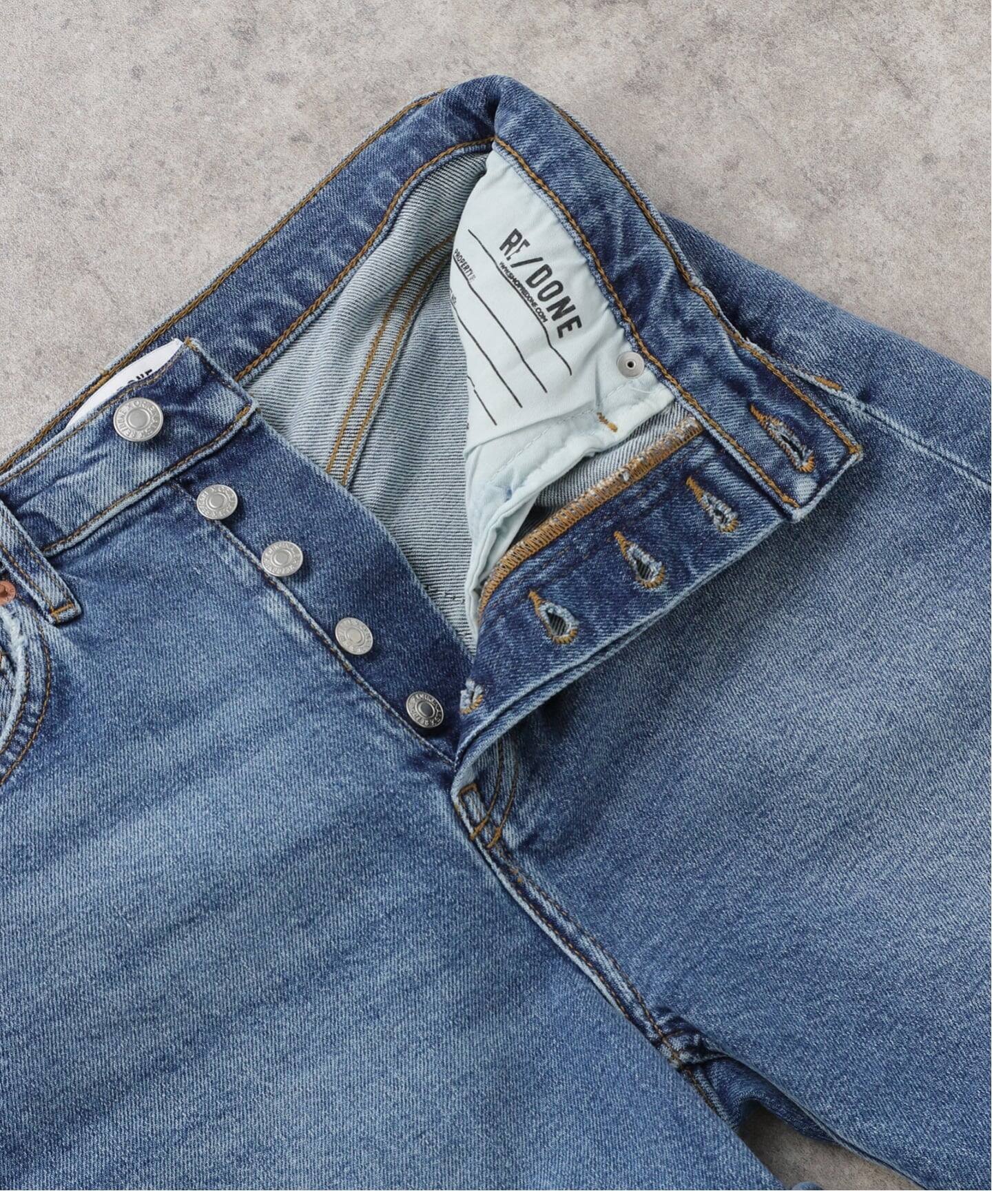 RE/DONE リダン】 HIGH RISE WIDE LEG CROP(デニムパンツ・ジーンズ RE/DONE リダン】 HIGH RISE WIDE LEG CROP(デニムパンツ・ジーンズ
