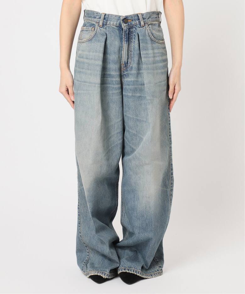 HAIKURE/ハイクル】CANDY BLUE TENCEL ASIAN FIT：デニム（デニム  