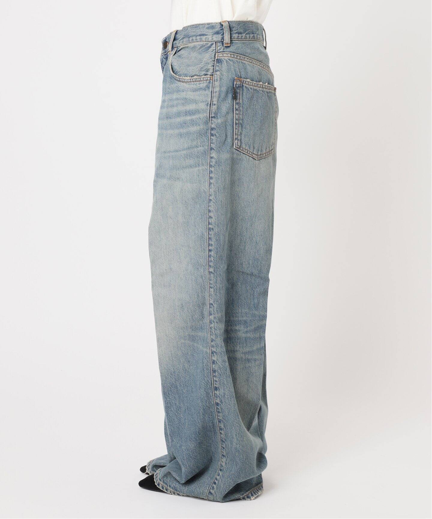 HAIKURE/ハイクル】CANDY BLUE TENCEL ASIAN FIT：デニム（デニム 