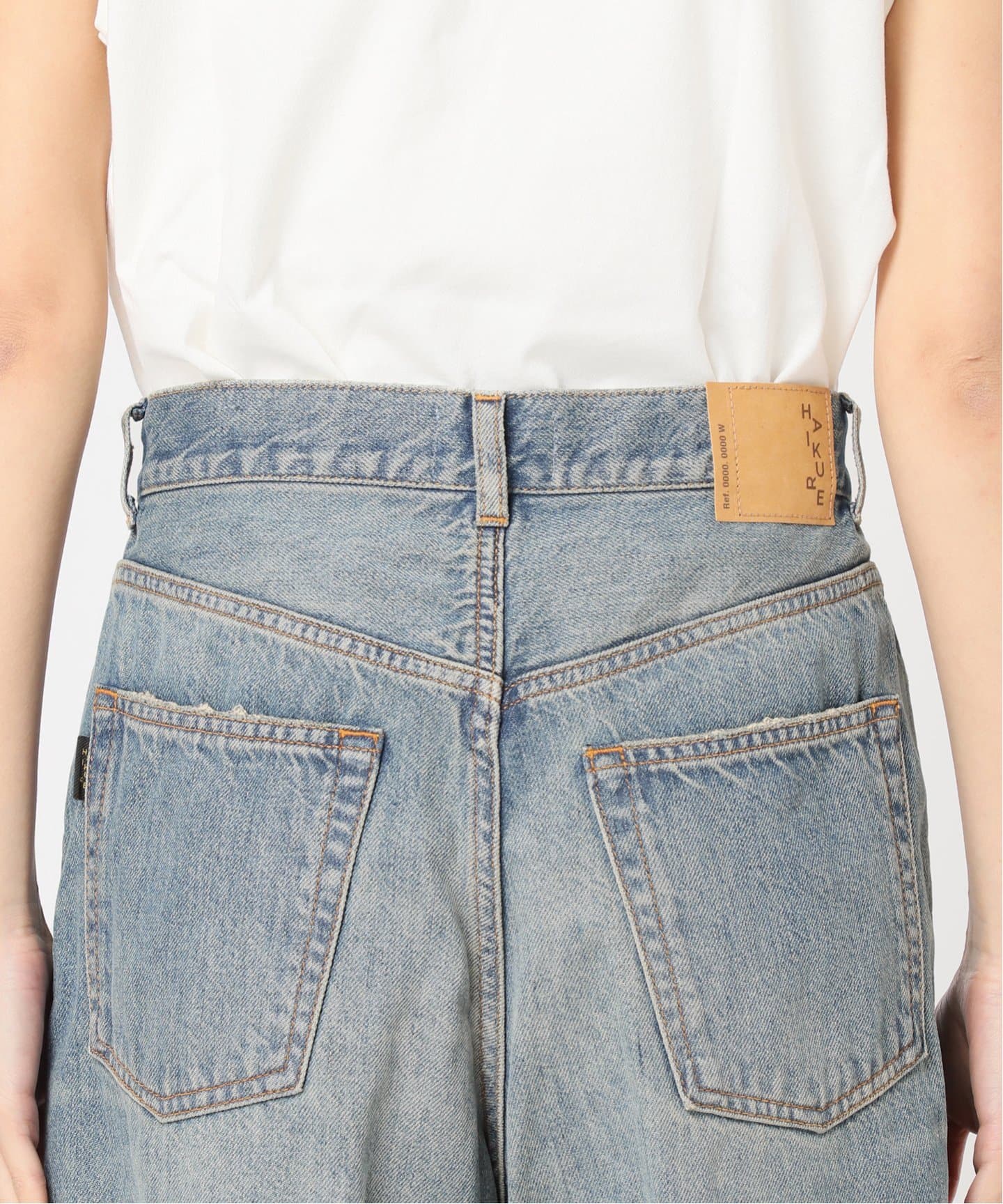 haikure ハイクル　デニム HAIKURE/ハイクル】CANDY BLUE TENCEL ASIAN FIT：デニム