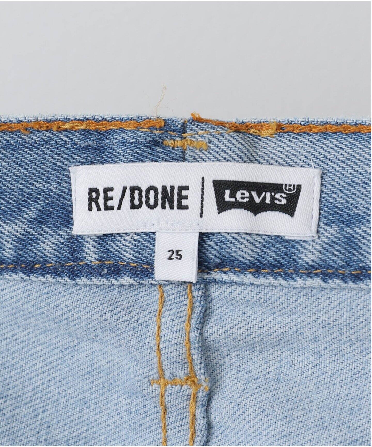re/done リダン HIGH RISEデニム RE/DONE/リダン】HIGH RISE WIDE LEG CROP：デニム（デニム