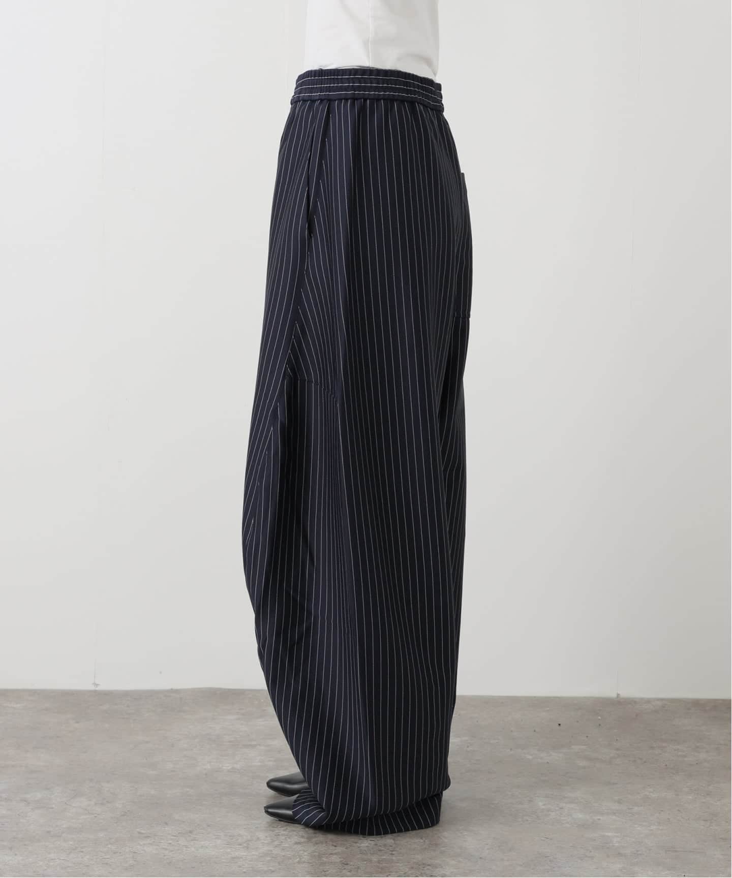 TIBI/ティビ】 PINSTRIPE ACTIVE KNIT WINSLOW PANT：パンツ