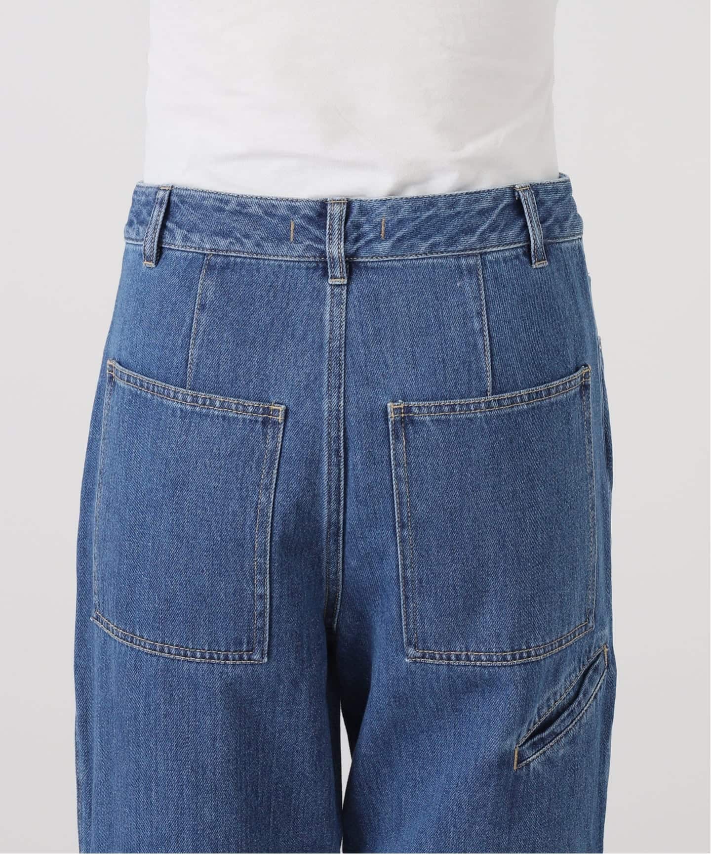 TIBI/ティビ】LARS DENIM CONVERTIBLE ZIP JEAN：デニム（デニムパンツ