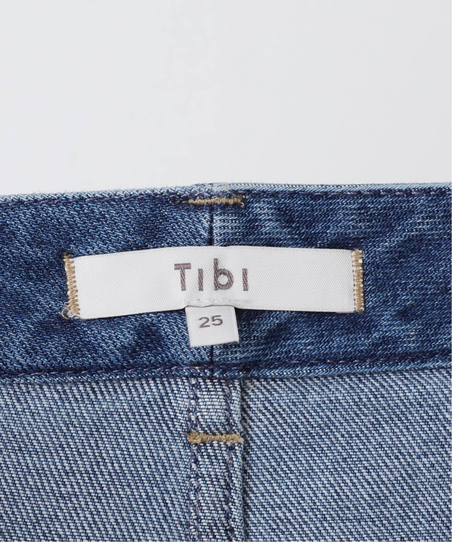 TIBI/ティビ】LARS DENIM CONVERTIBLE ZIP JEAN：デニム（デニムパンツ