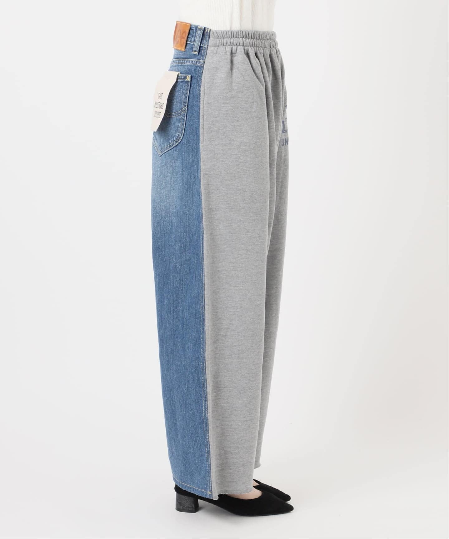 別注》【INSCRIRE*LEE*LESSAGE】ドッキングパンツ：デニム（デニム