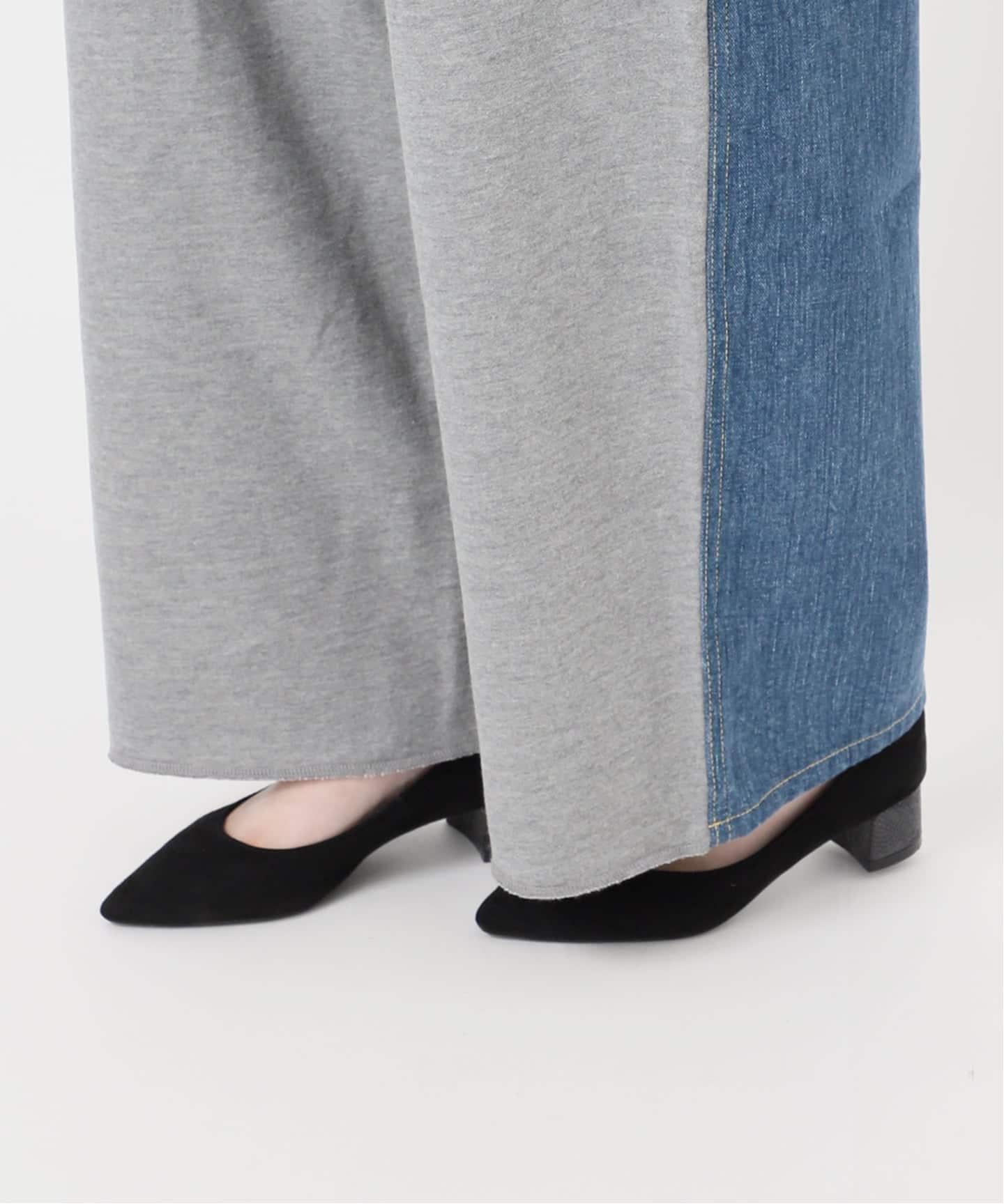 別注》【INSCRIRE*LEE*LESSAGE】ドッキングパンツ：デニム（デニム