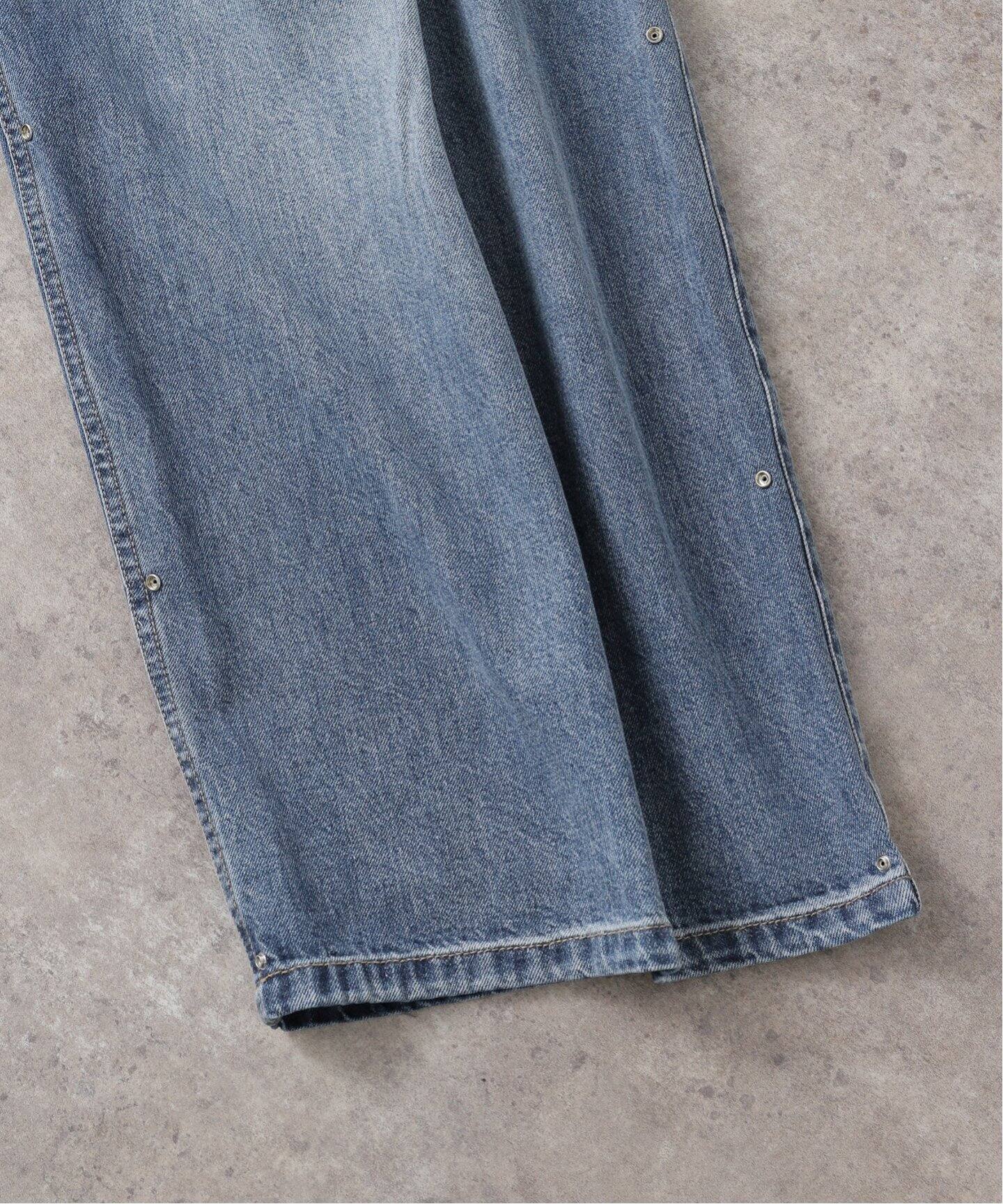 TIBI/ティビ】SPRING DENIM TRIPLE PLEAT PANT：デニム（デニムパンツ