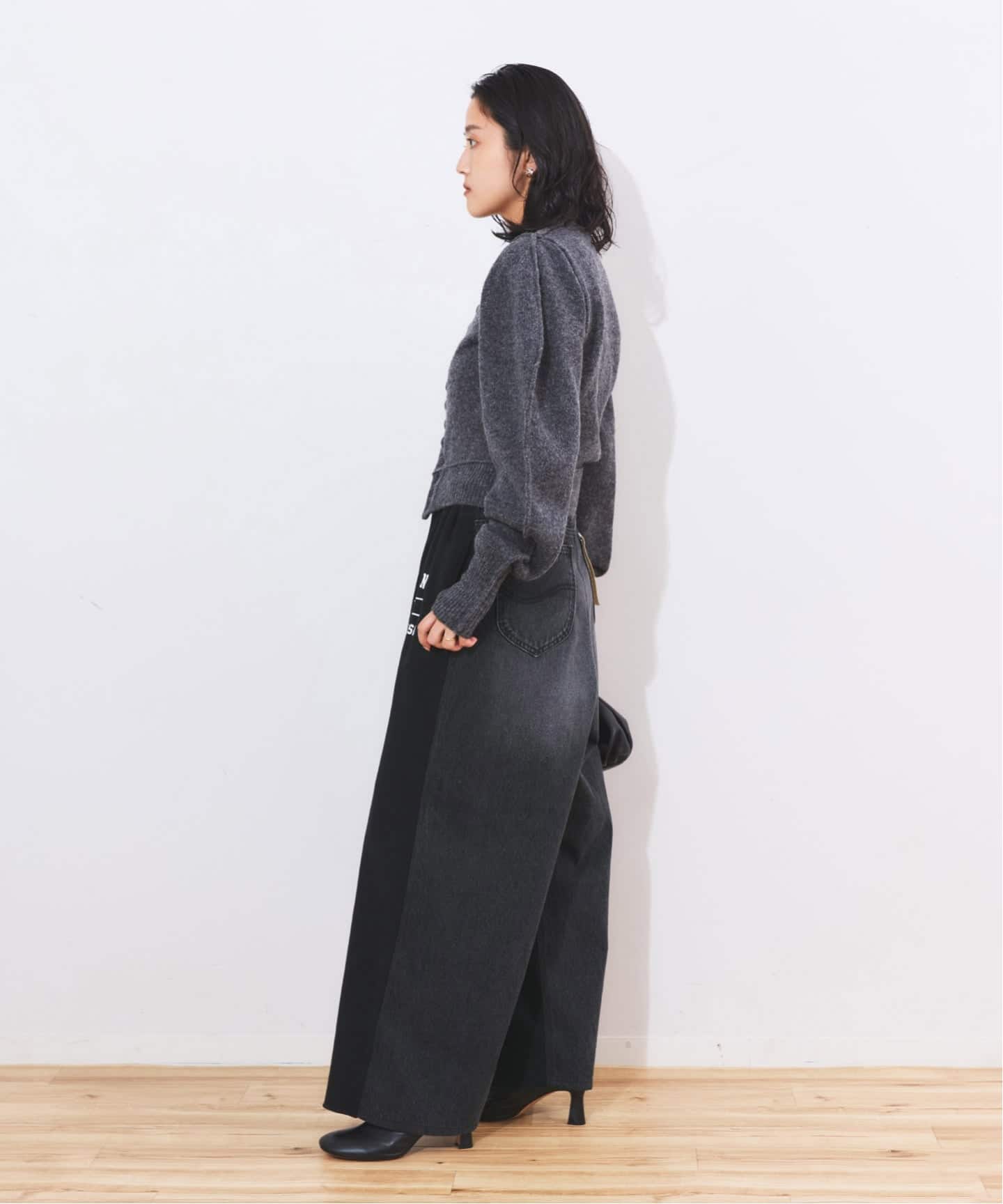 INSCRIRE*LEE*LESSAGE】ドッキングパンツ：デニム（デニムパンツ