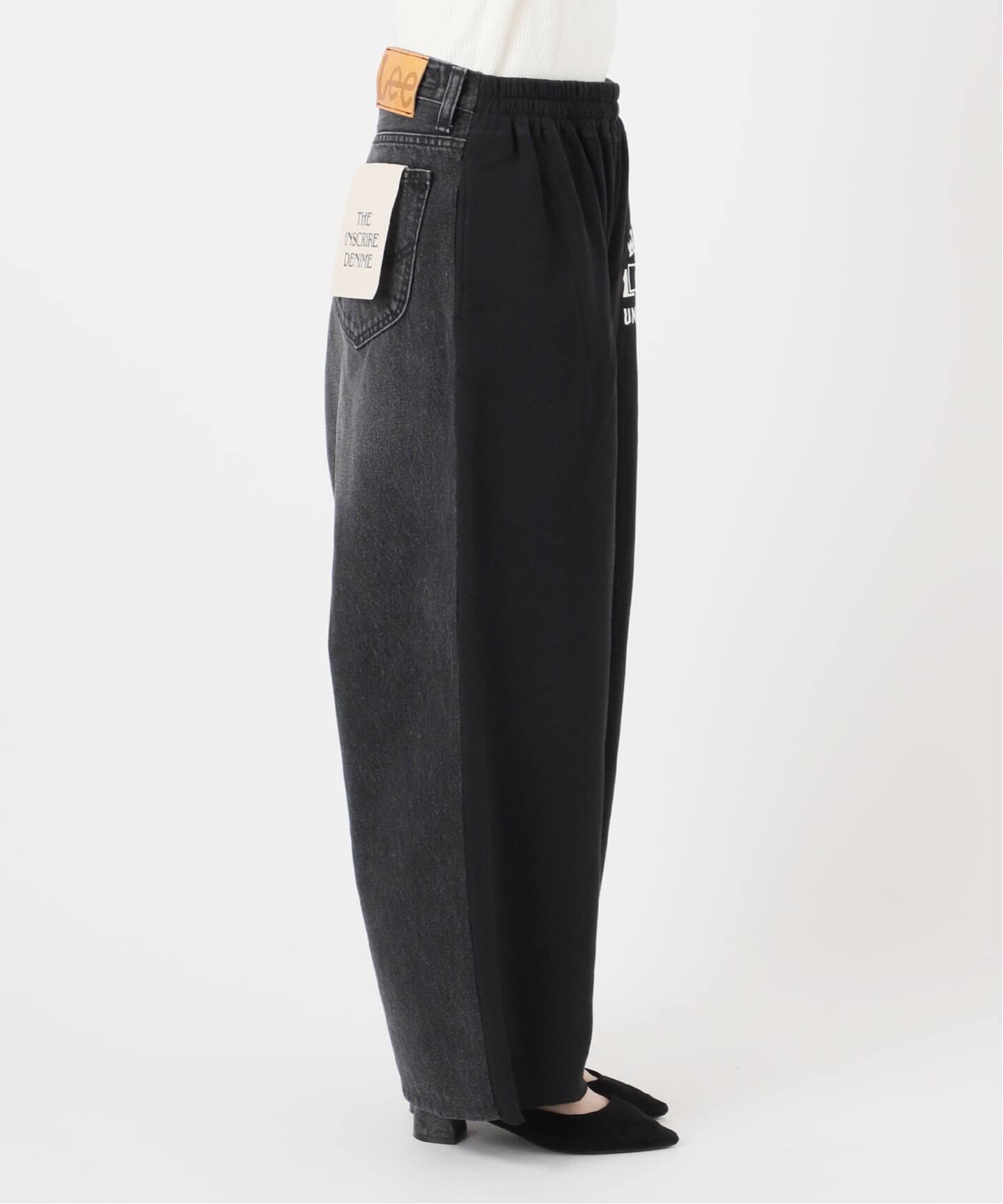 INSCRIRE*LEE*LESSAGE】ドッキングパンツ：デニム（デニムパンツ