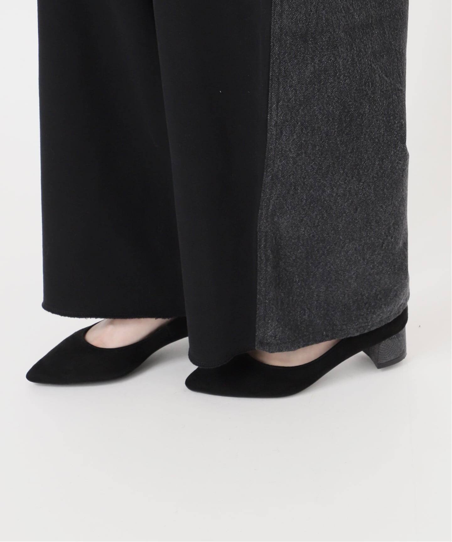 INSCRIRE*LEE*LESSAGE】ドッキングパンツ：デニム（デニムパンツ