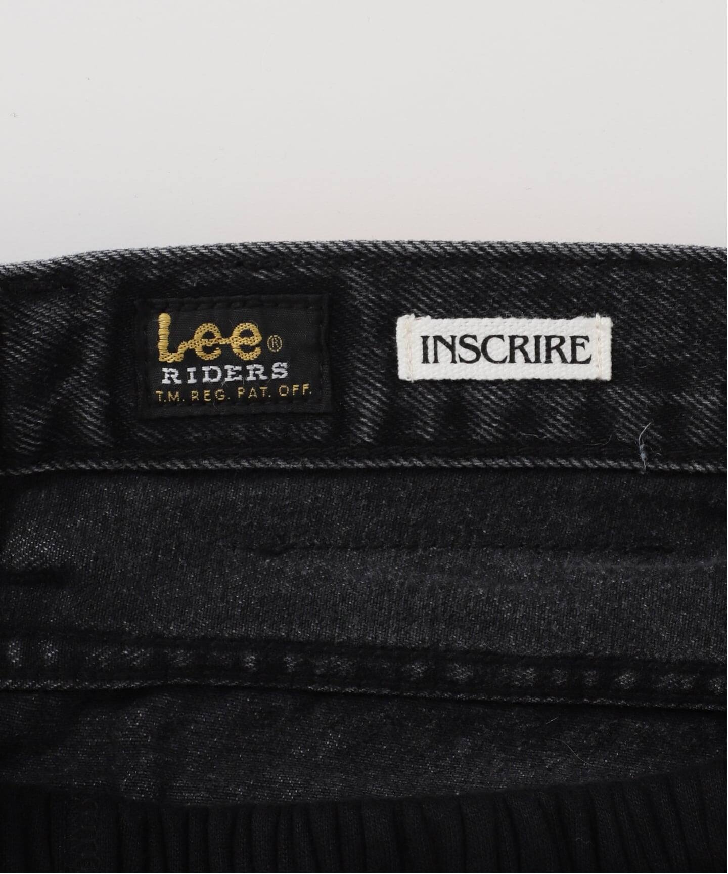 INSCRIRE*LEE*LESSAGE デニム　Sサイズ 予約》《別注》【INSCRIRE*LEE*LESSAGE】ドッキングパンツ
