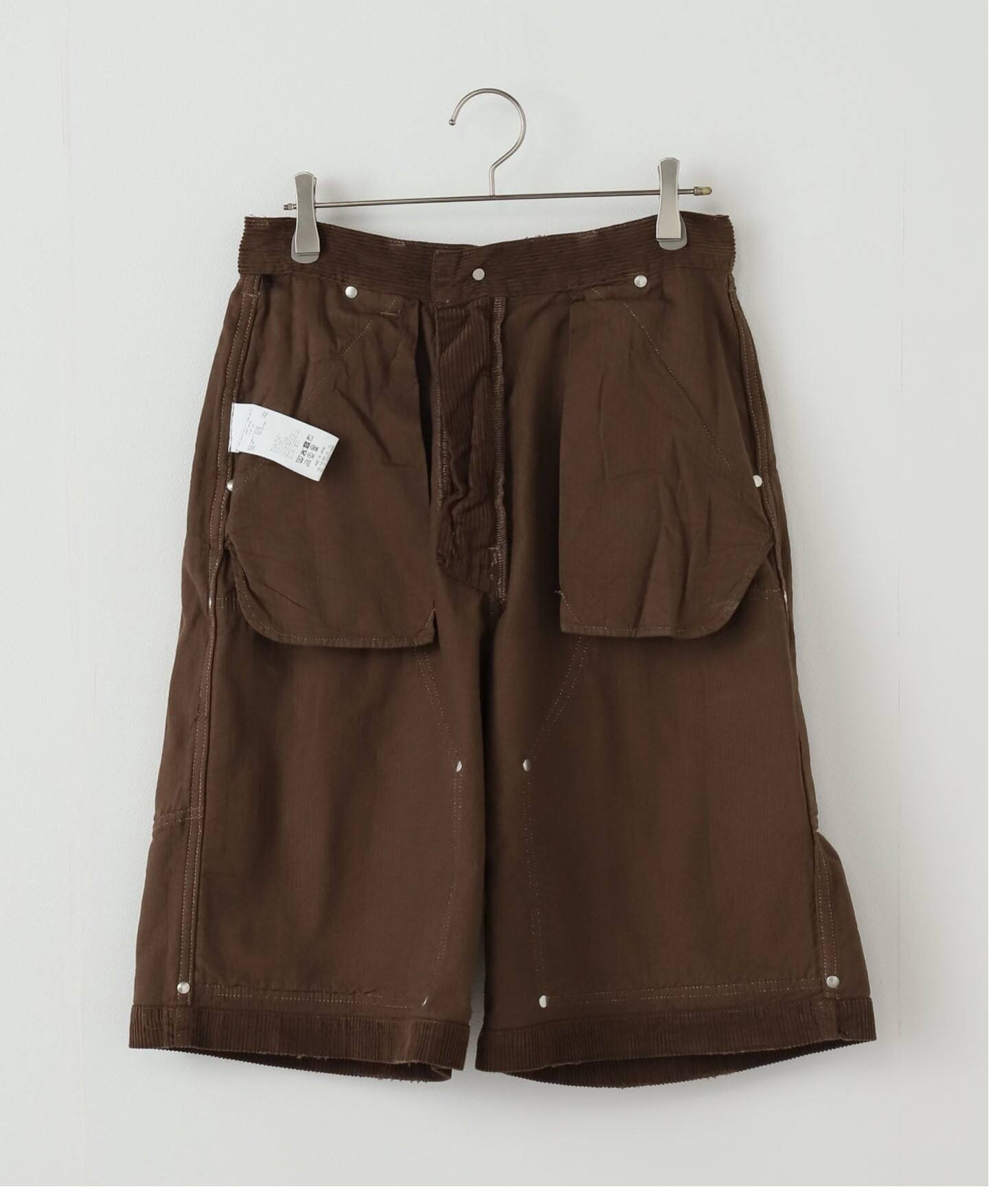 JANE SMITH】 8W COTTON CORDUROY SHORTS：パンツ（ショート・ハーフ
