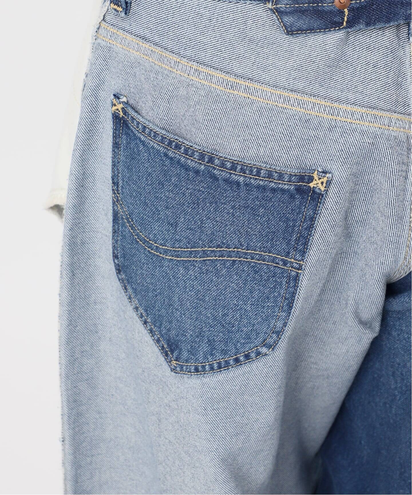 追加》《別注》【INSCRIRE*LEE*LESSAGE】COWBOY/RIDERSPANTS：デニム