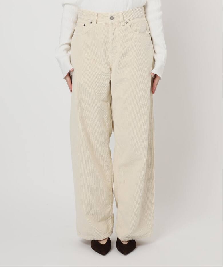 HAIKURE/ハイクル】BETHANY ASIAN FIT VELVET VIC：コーデュロイパンツ