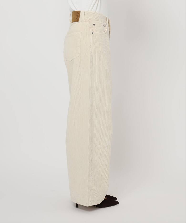 HAIKURE/ハイクル】BETHANY ASIAN FIT VELVET VIC：コーデュロイパンツ