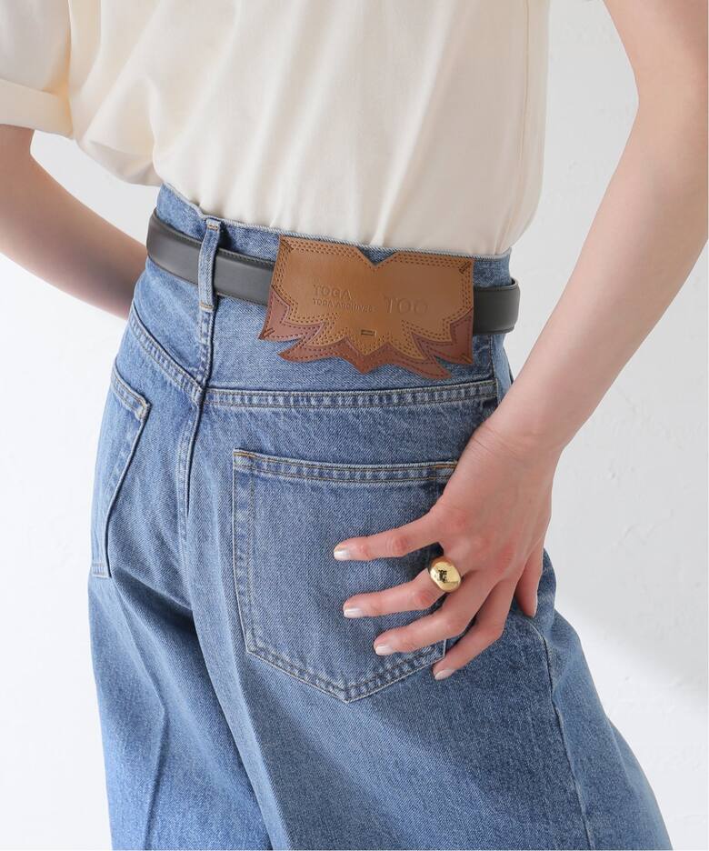 TOGA TOO/トーガトゥ】Wide denim pants：デニム（デニムパンツ 