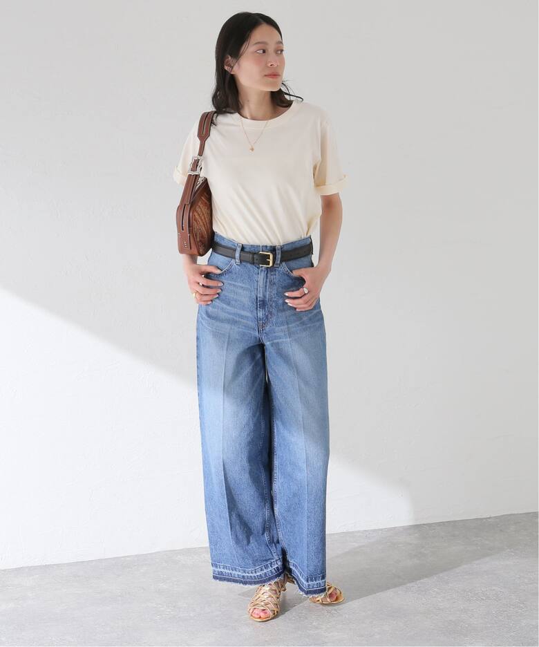 TOGA TOO/トーガトゥ】Wide denim pants：デニム（デニムパンツ 