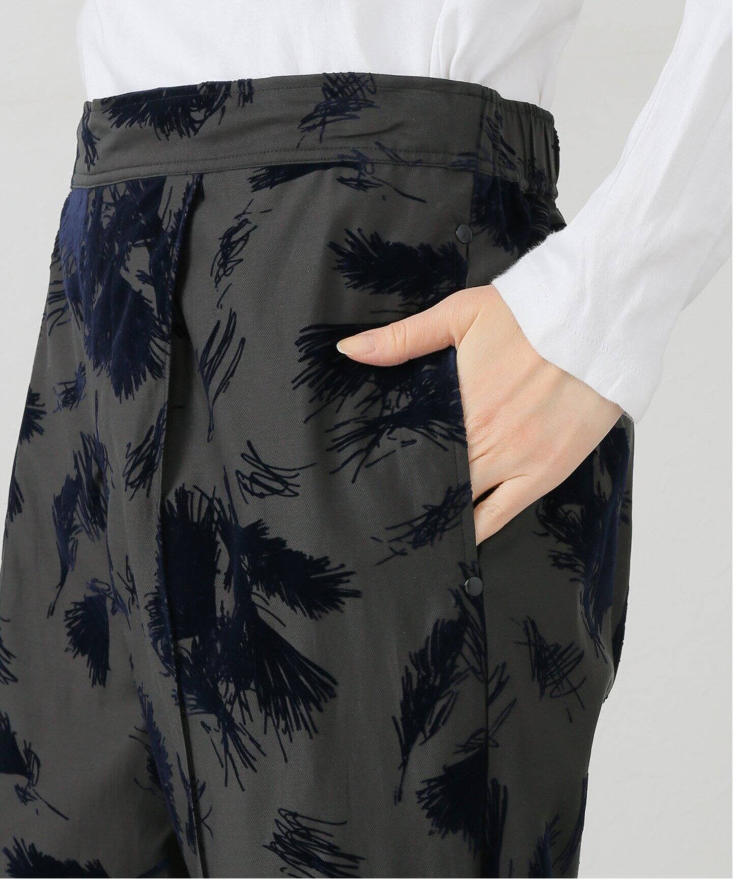 TOGA TOO/トーガトゥ】Flocky print pants：パンツ（その他パンツ 