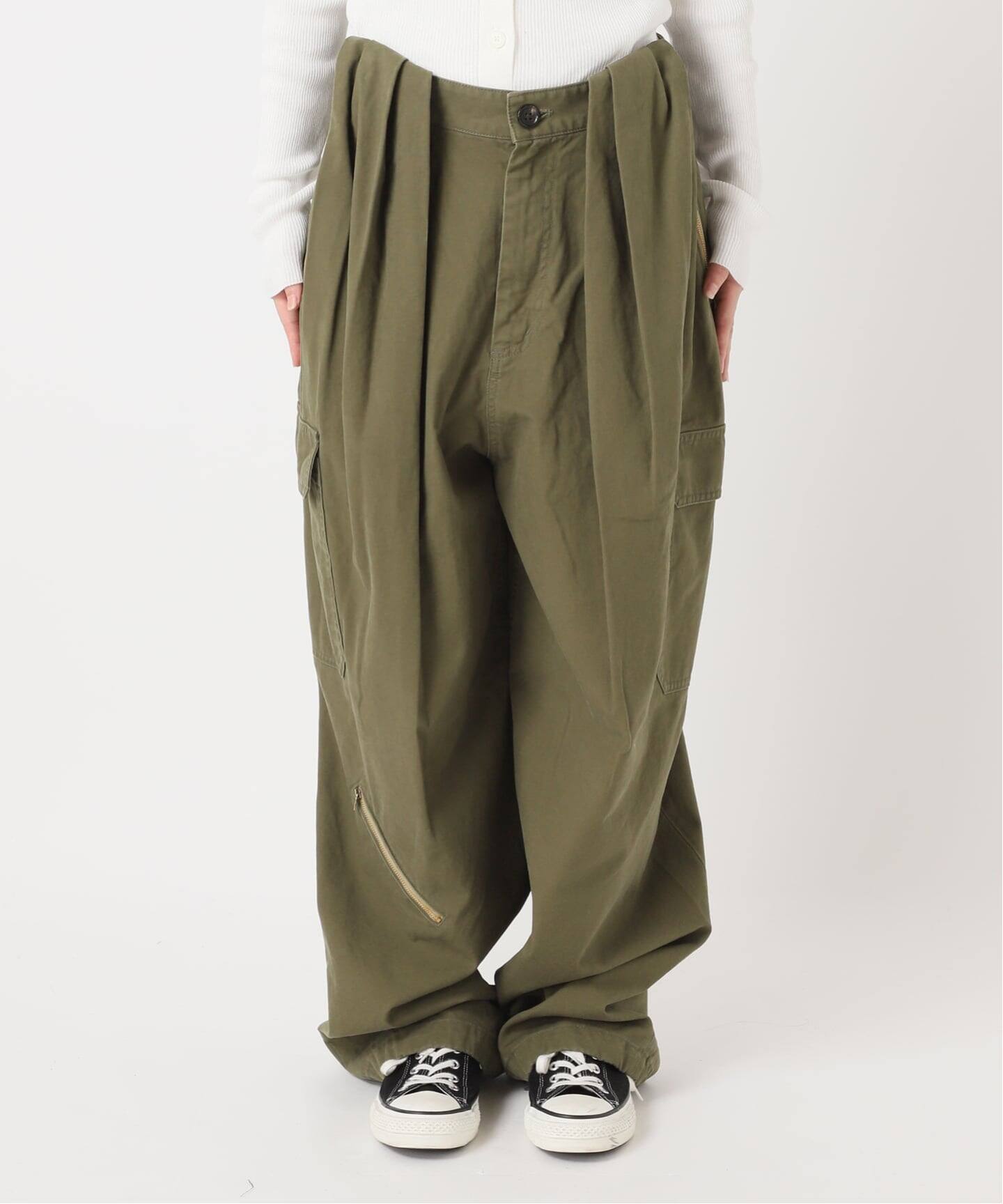 INSCRIRE /アンスクリア】Duck Cargo Pants：カーゴパンツ（カーゴ