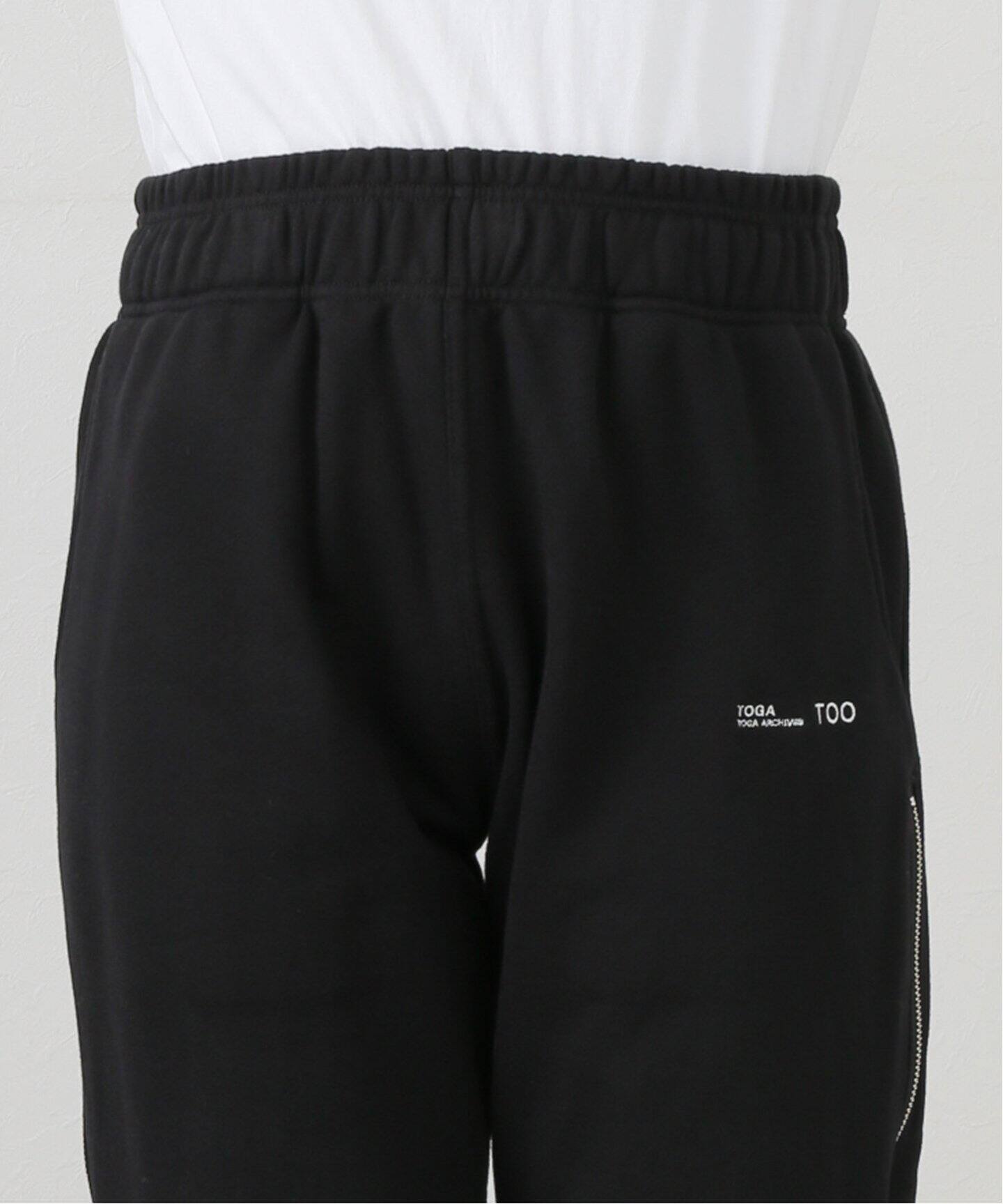 TOGA TOO/トーガトゥ】Zip sweat pants：スウェットパンツ（スウェット 