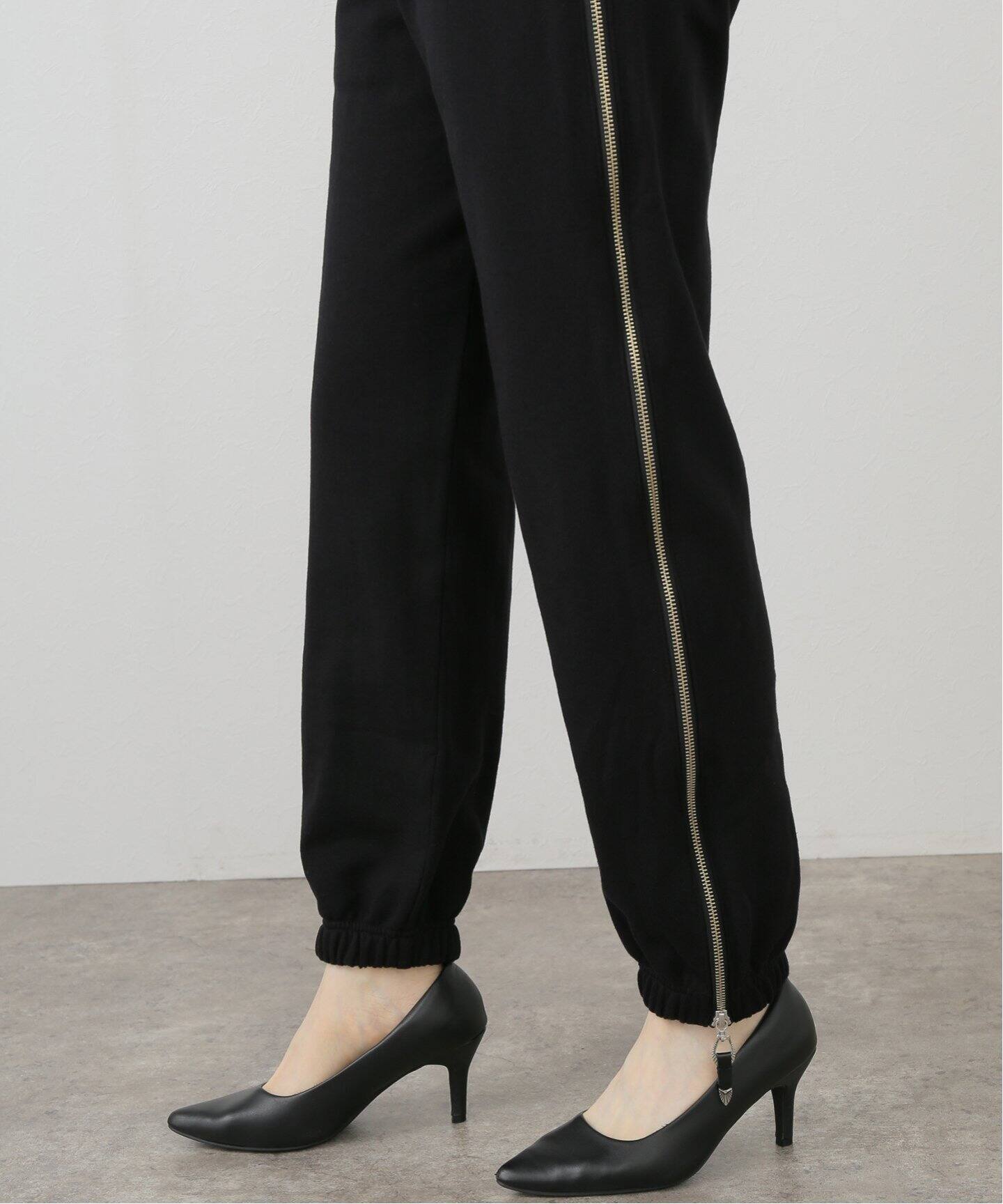 TOGA TOO/トーガトゥ】Zip sweat pants：スウェットパンツ（スウェット 