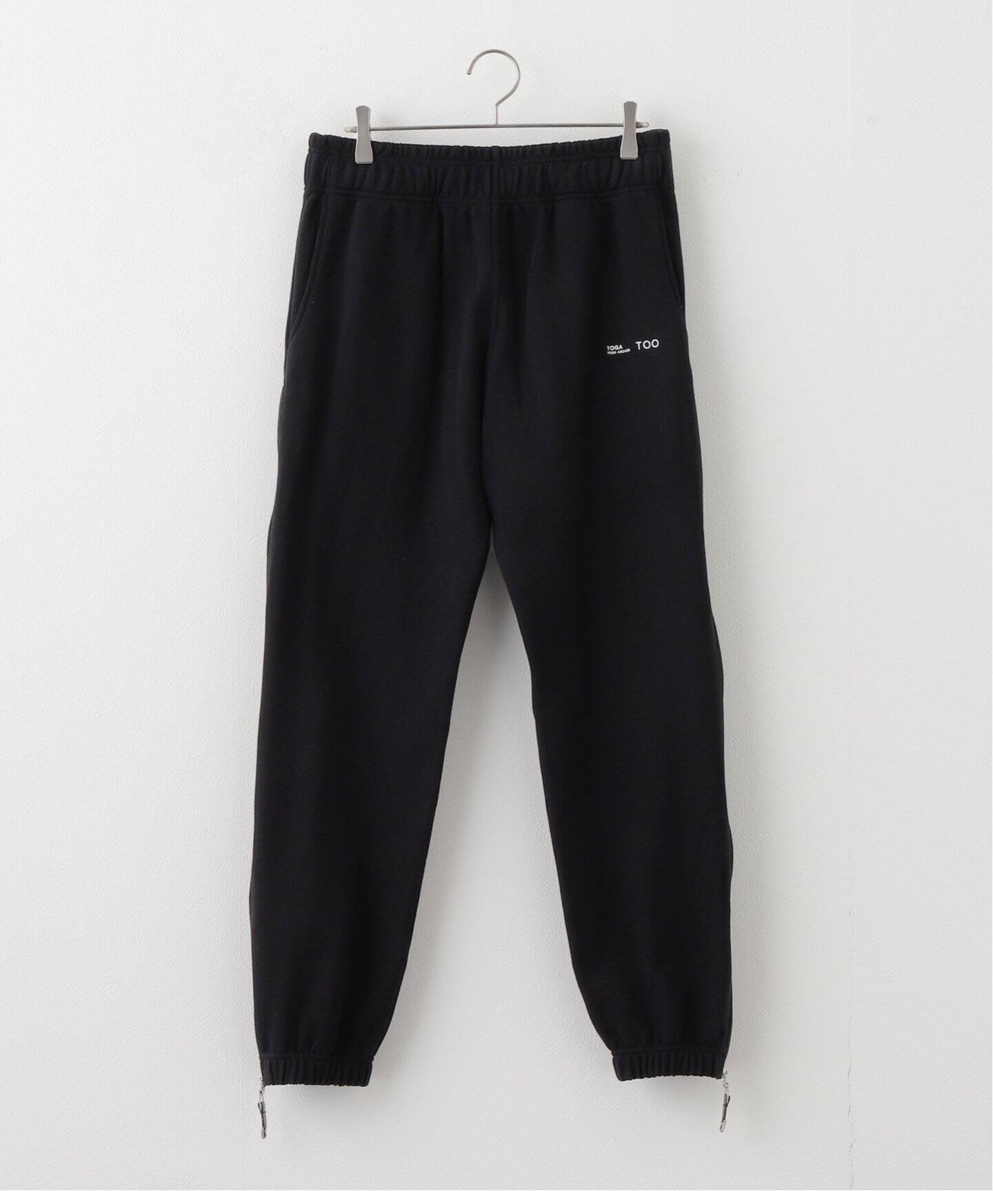 TOGA TOO/トーガトゥ】Zip sweat pants：スウェットパンツ（スウェット 
