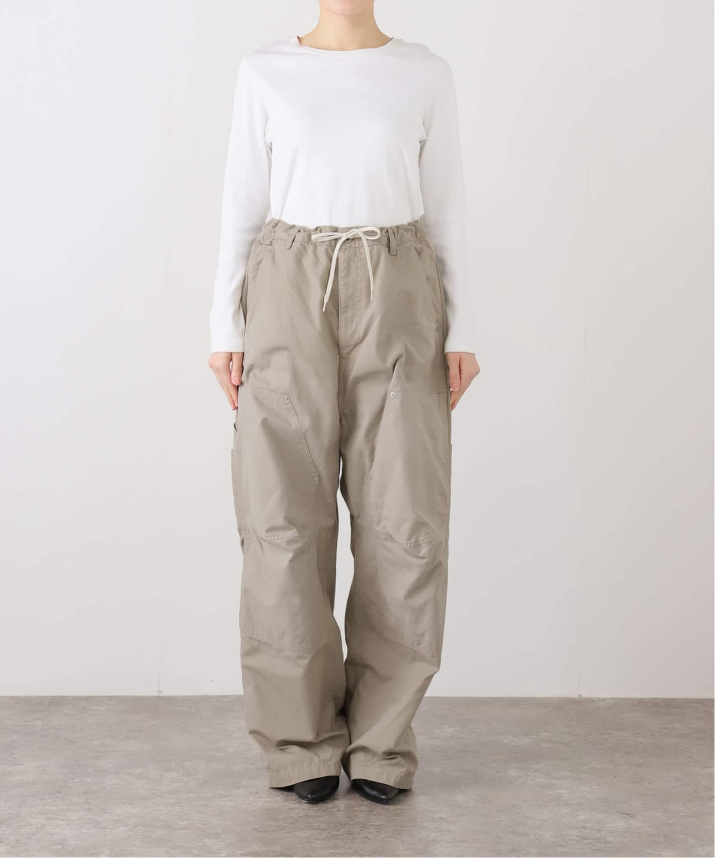 新品INSCRIRE /アンスクリアDuck Double Knee Pants INSCRIRE /アンスクリア】Duck Double Knee Pants（その他パンツ