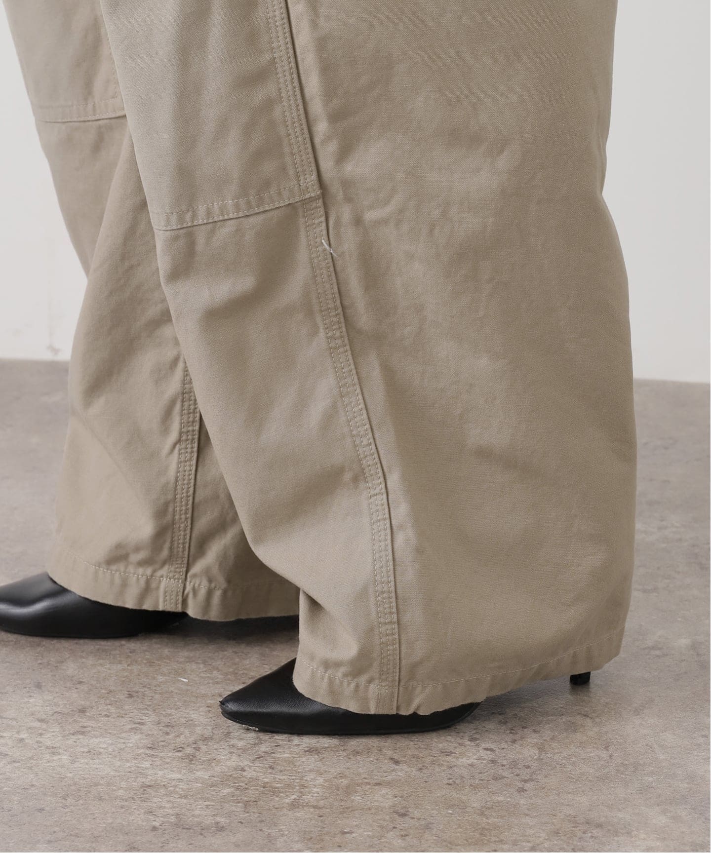 INSCRIRE /アンスクリア】Duck Double Knee Pants（その他パンツ