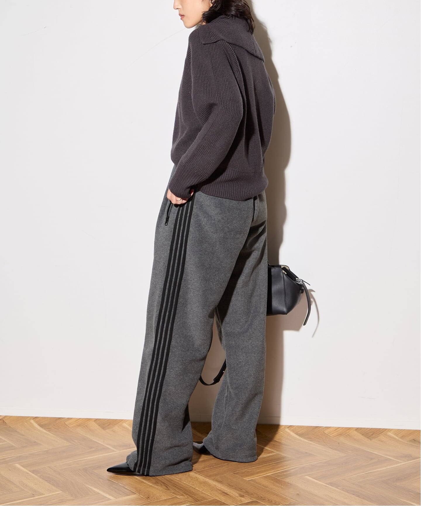 INSCRIRE /アンスクリア】Fleece Loose Fit Track Pants:パンツ