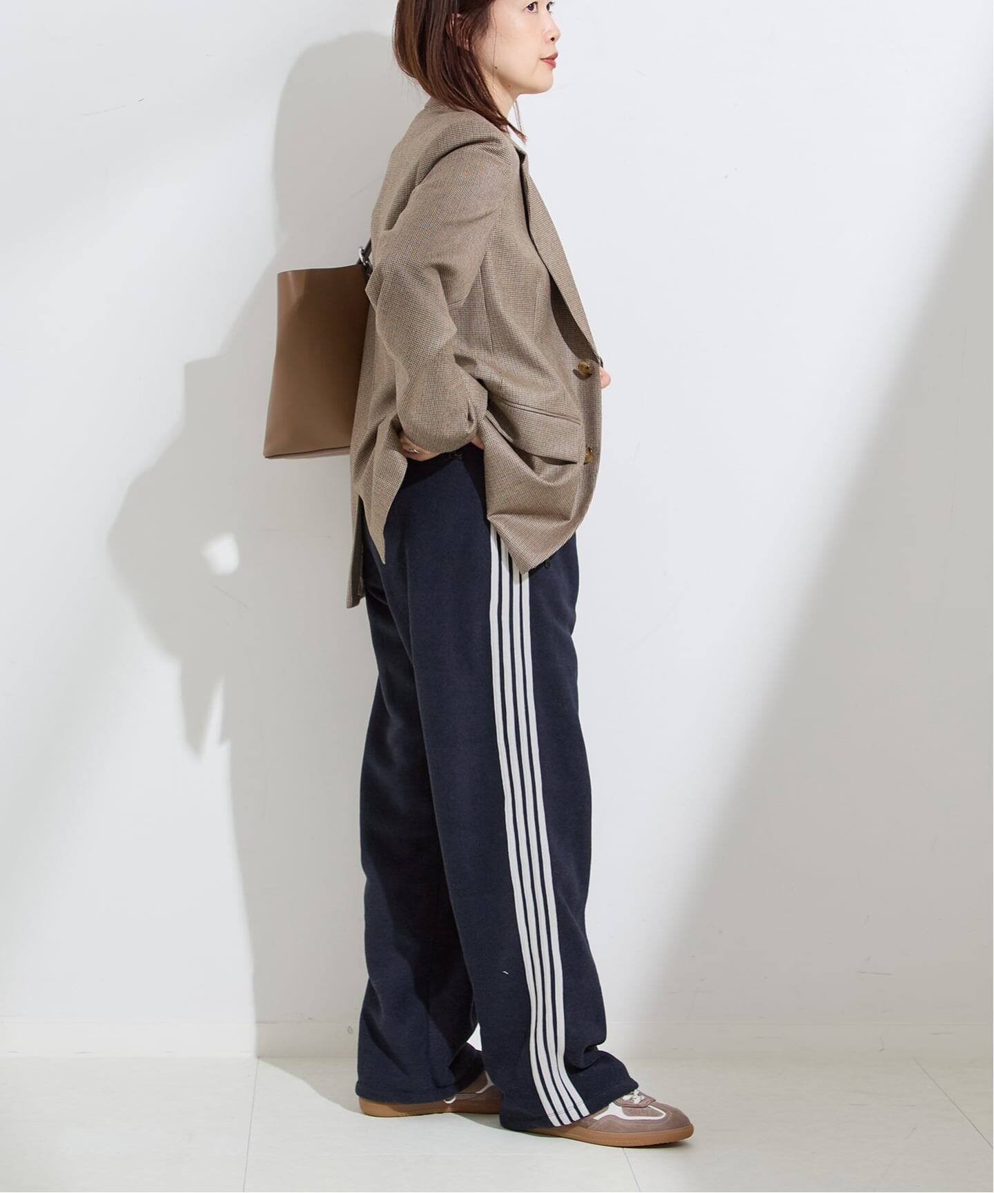INSCRIRE /アンスクリア】Fleece Loose Fit Track Pants:パンツ