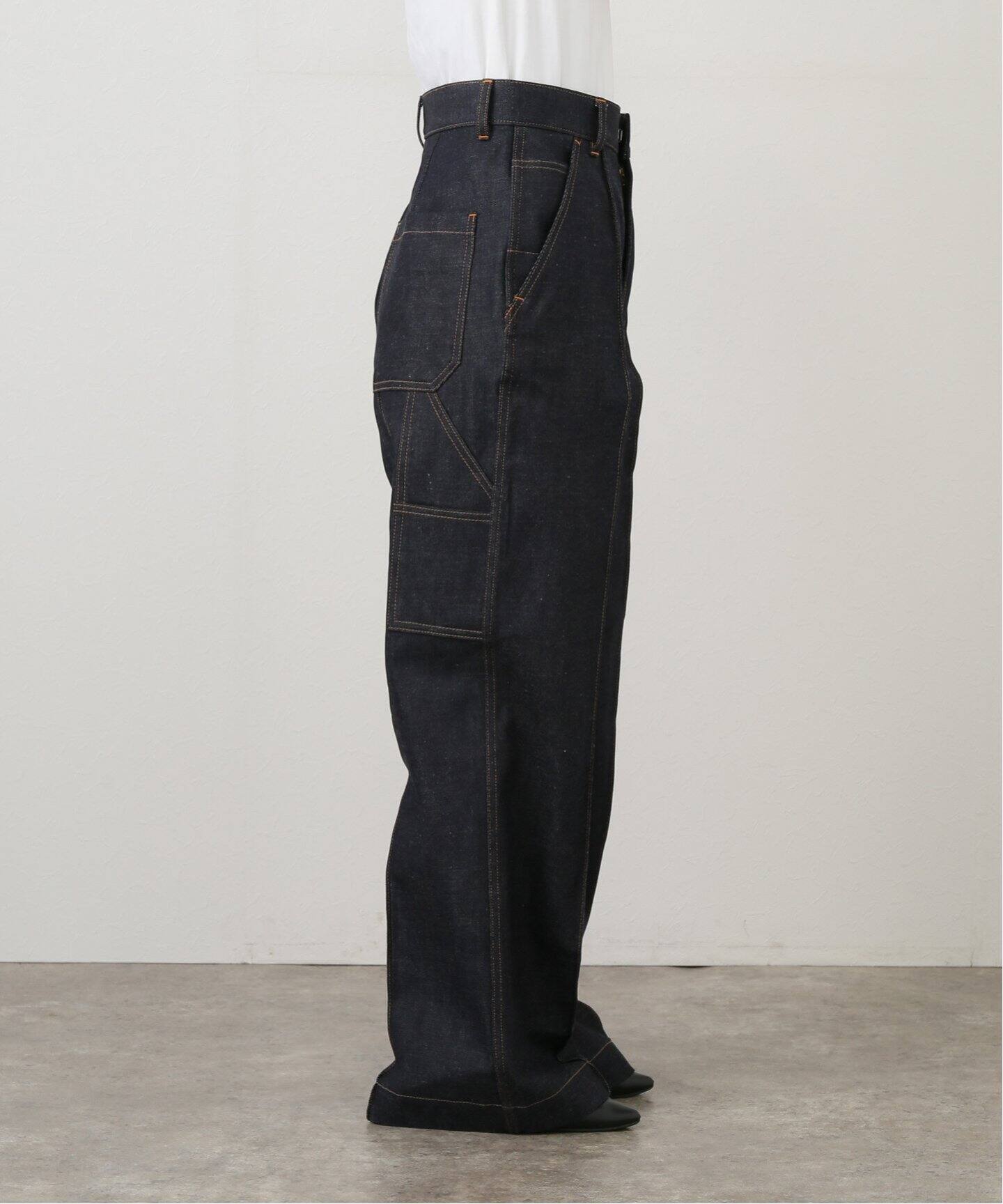 TOGA / トーガ】Indigo denim painter pants：パンツ（デニムパンツ 