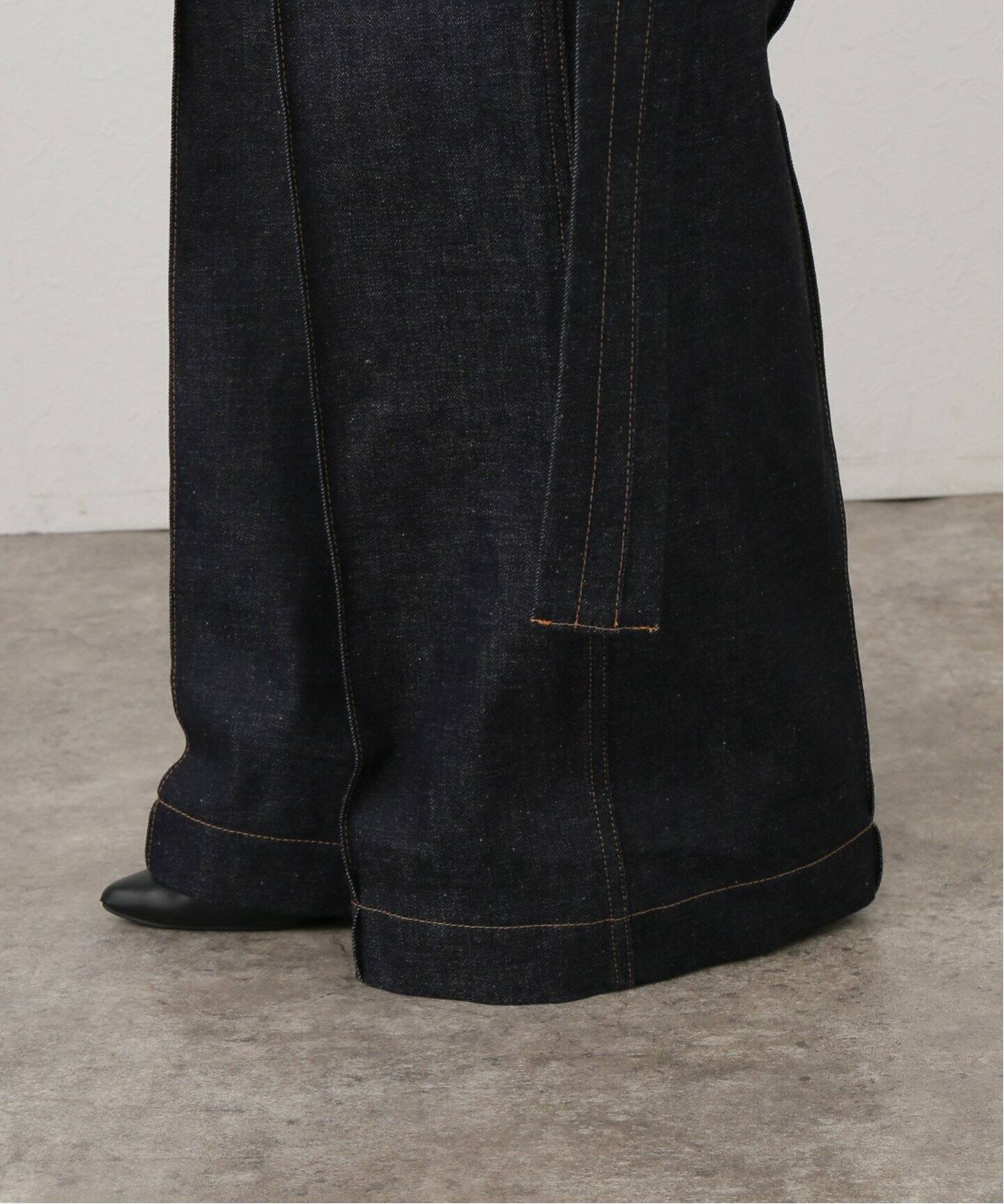 TOGA / トーガ】Indigo denim painter pants：パンツ（デニムパンツ 