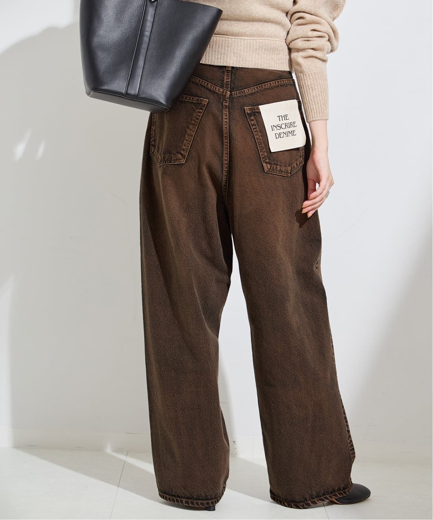 INSCRIRE /アンスクリア】Baggy 5 Pocket：パンツ（その他パンツ