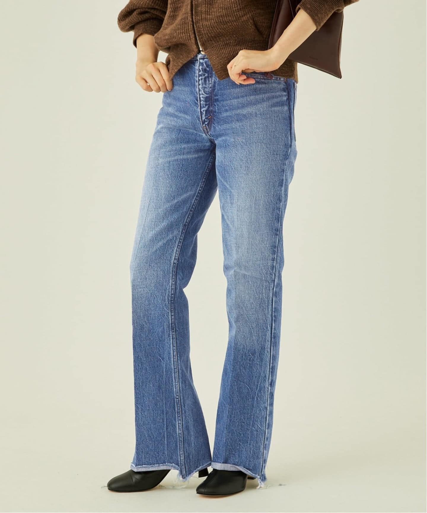 【INSCRIRE*LEE*LESSAGE】アンスクリア　デニム　ジーンズ 新品INSCRIRE・Lee・L'ESSAGE デニム アンスクリア・レサージュ