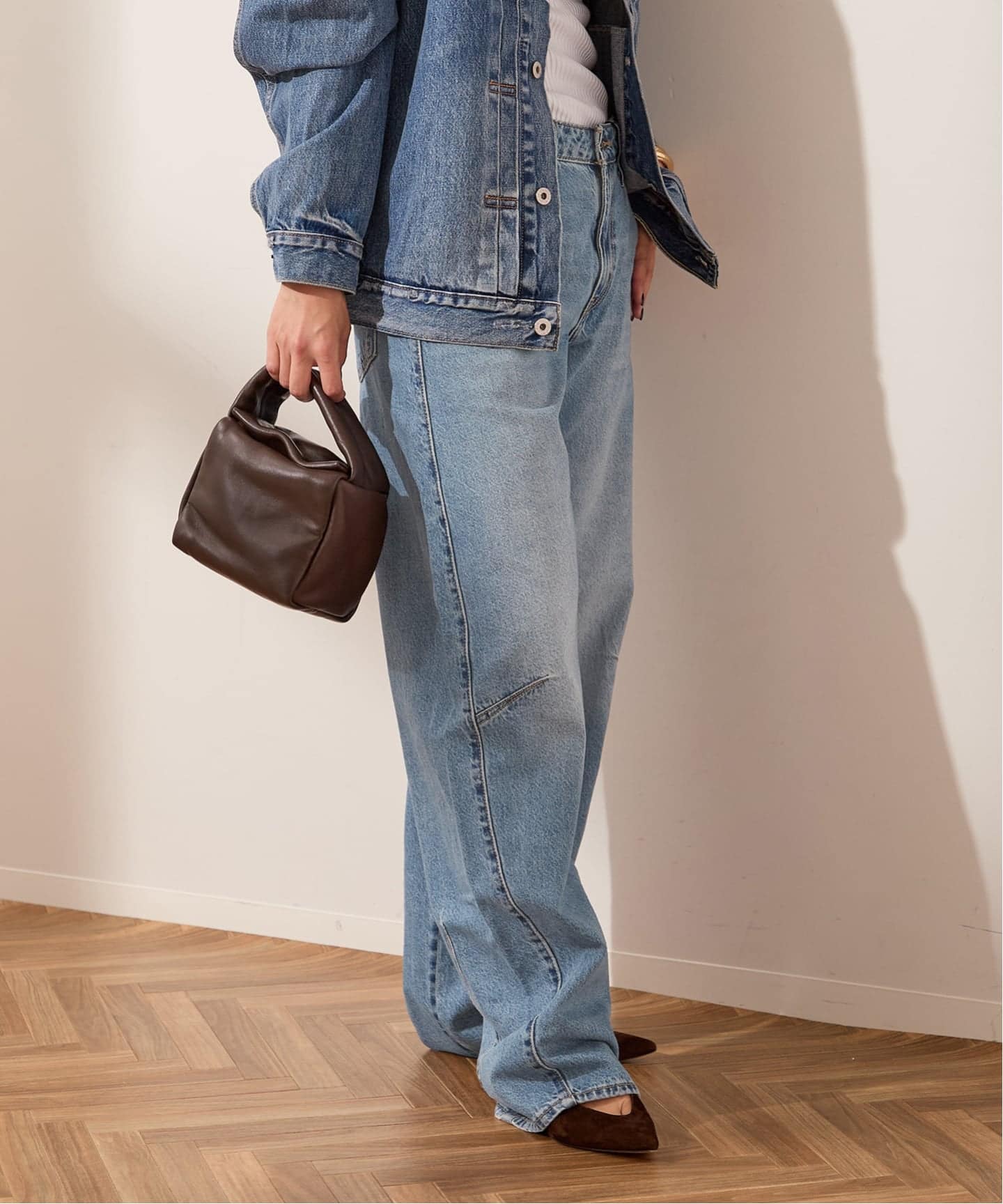 LEVI'S/リーバイス】BAGGY DAD BARREL：デニムパンツ（デニムパンツ