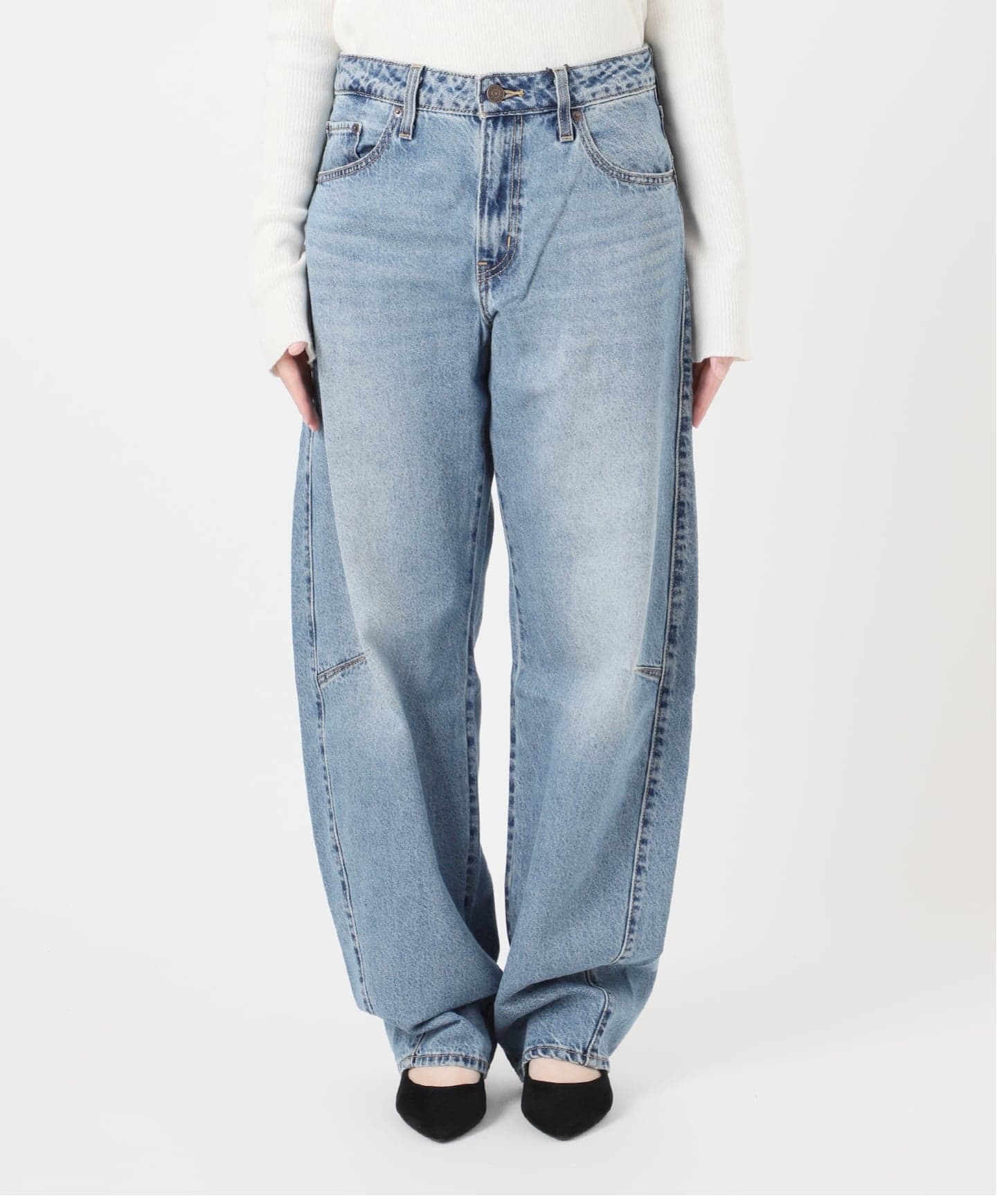 LEVI'S/リーバイス】BAGGY DAD BARREL：デニムパンツ（デニム