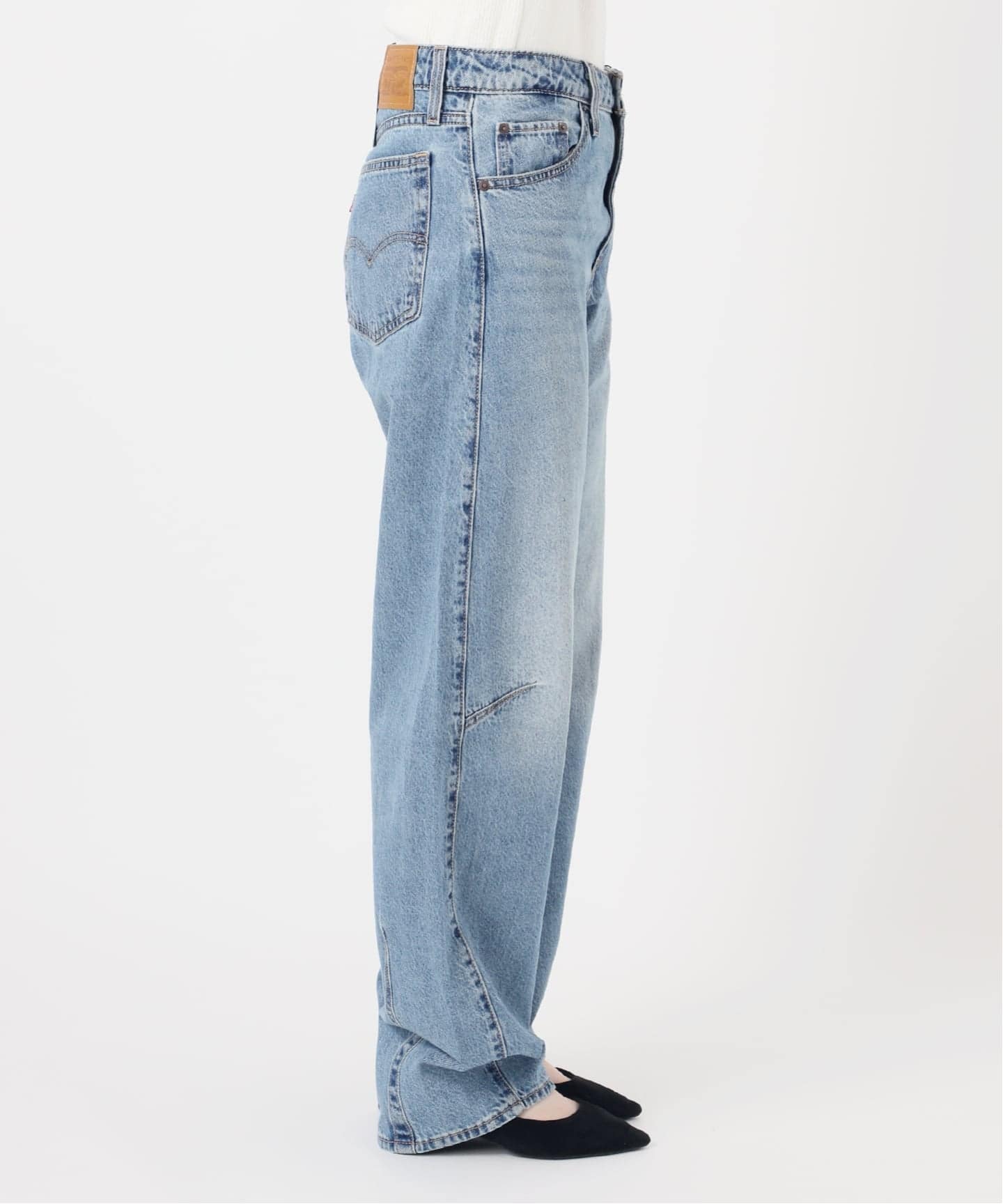 LEVI'S/リーバイス】BAGGY DAD BARREL：デニムパンツ（デニムパンツ