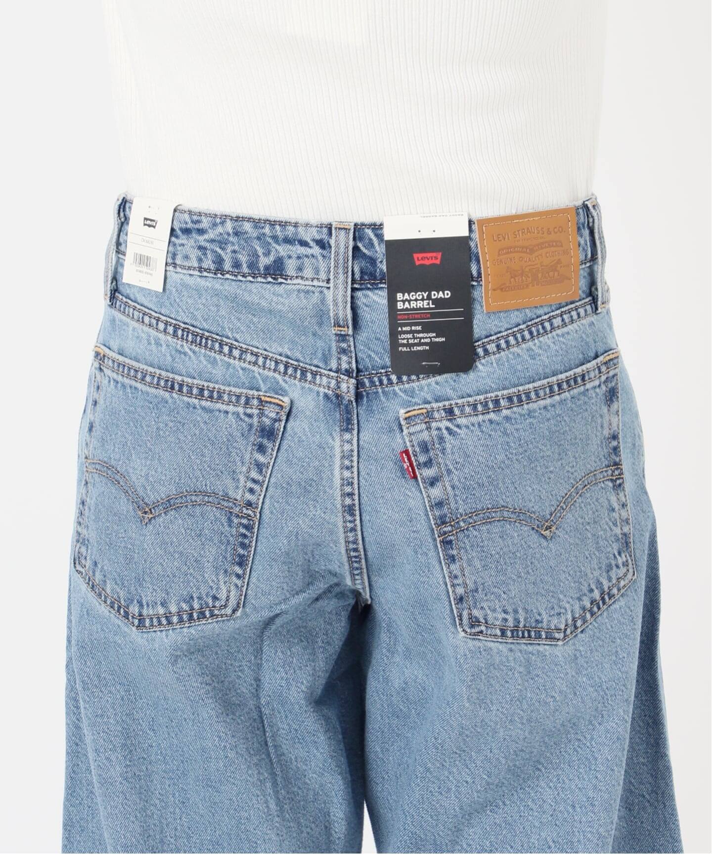 LEVI'S/リーバイス】BAGGY DAD BARREL：デニムパンツ（デニムパンツ