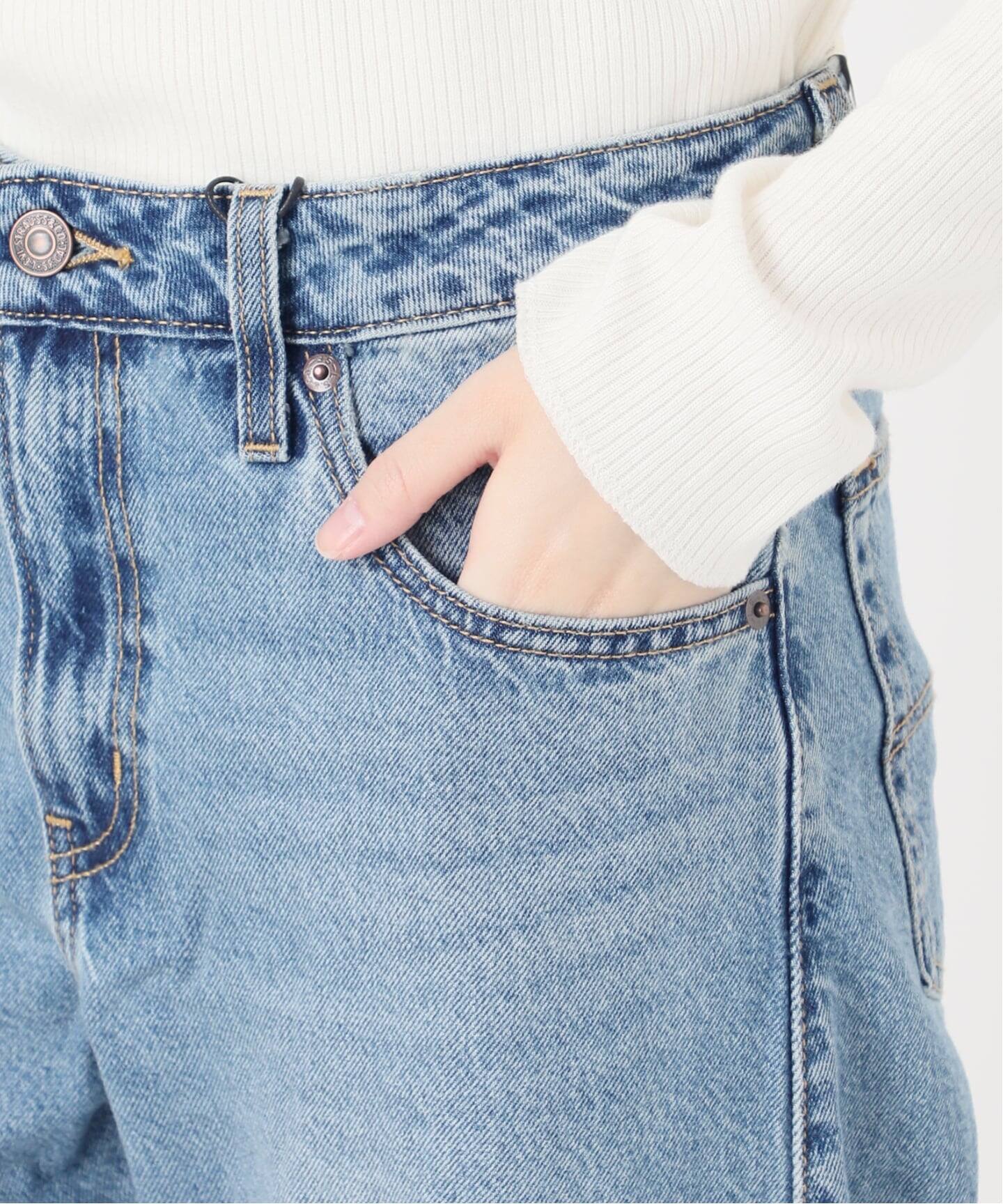 LEVI'S/リーバイス】BAGGY DAD BARREL：デニムパンツ（デニムパンツ