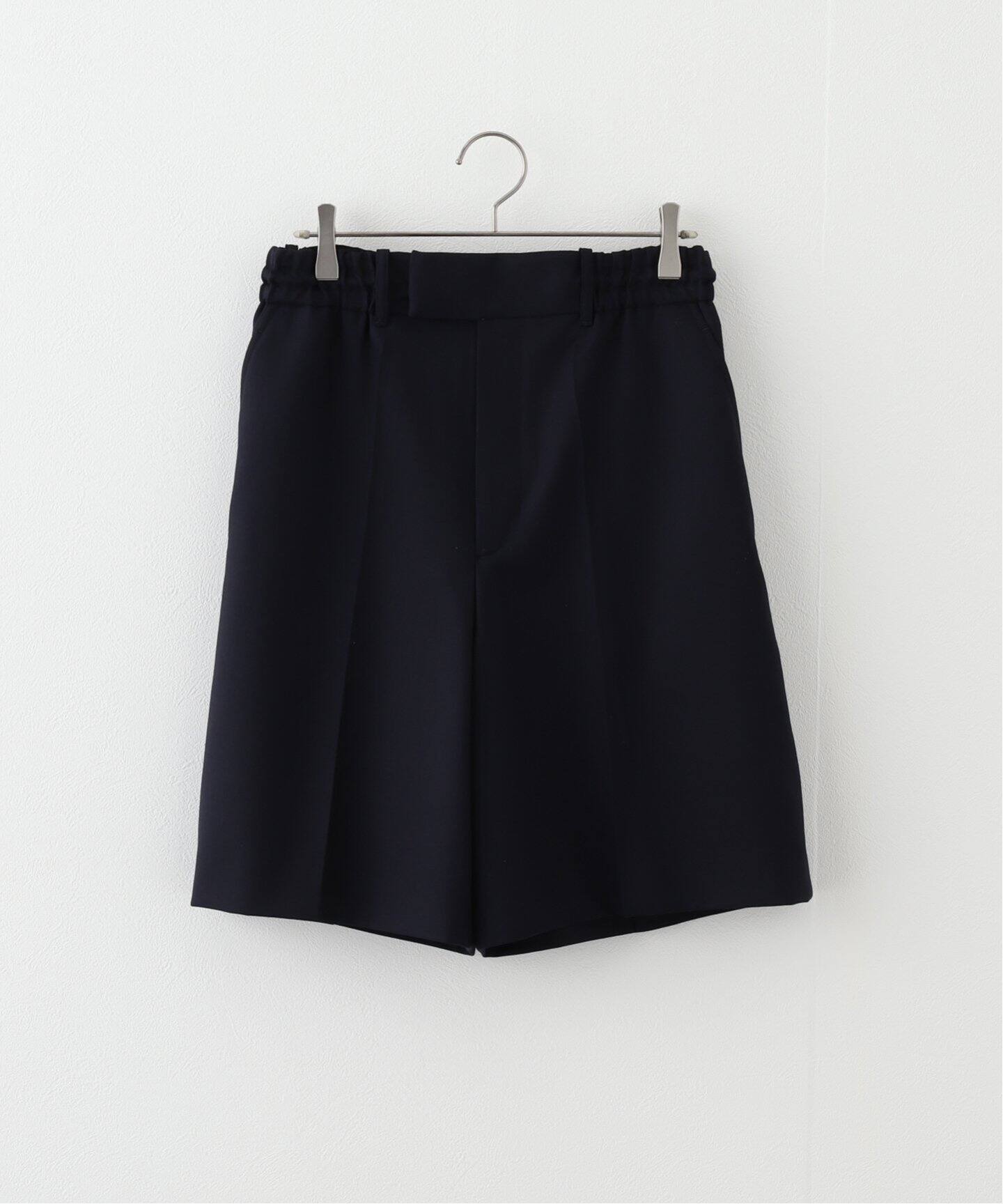 INSCRIRE /アンスクリア】Wool Easy Shorts：ショートパンツ（ショート  